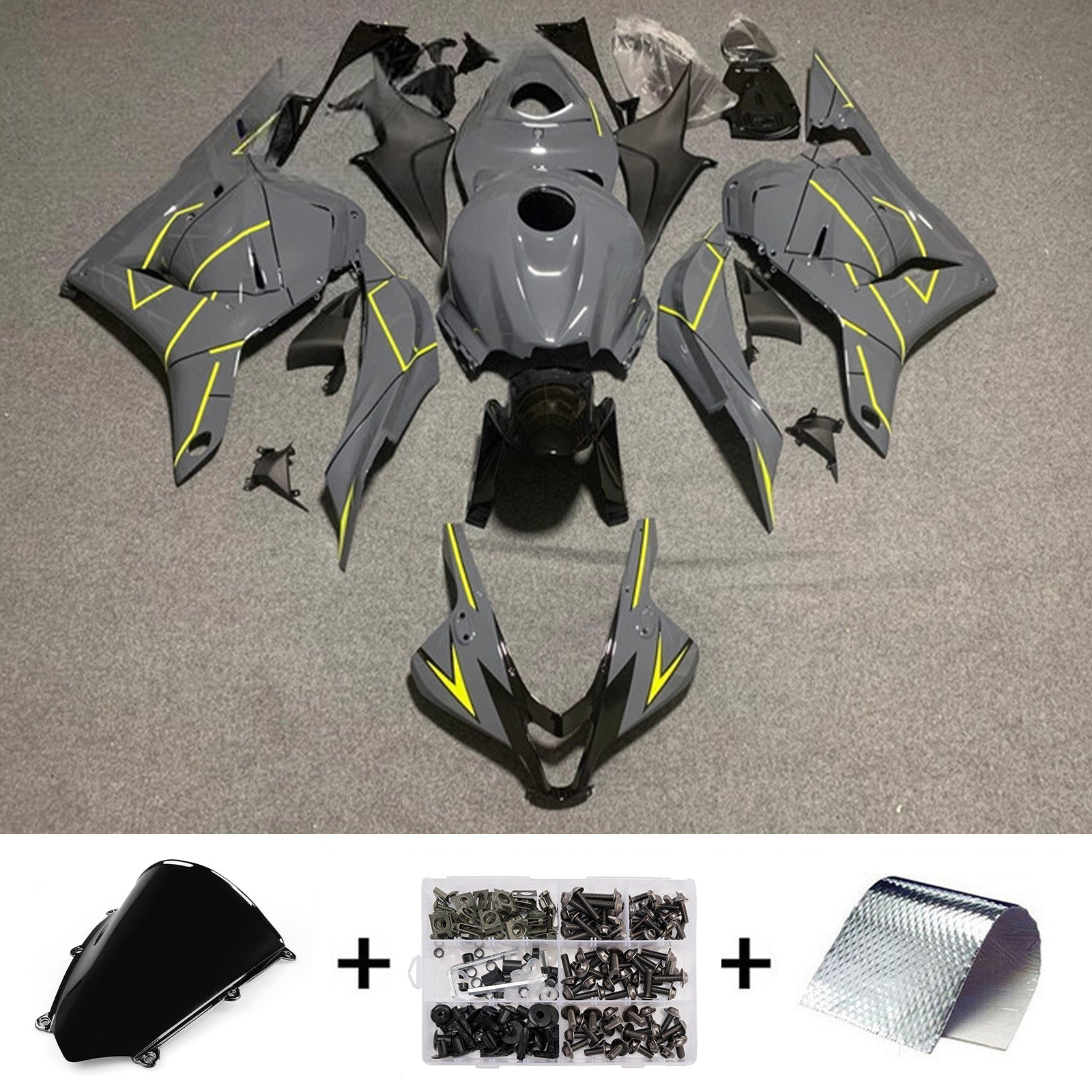 Injection Fairing Kit Bodywork Plastic ABS For Honda CBR600RR 2009-2012 F5