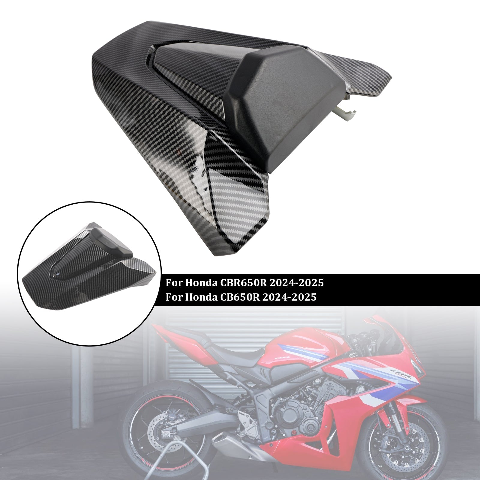 2024-2026 Honda CBR650R CB650R Rear Tail Seat Fairing Cover