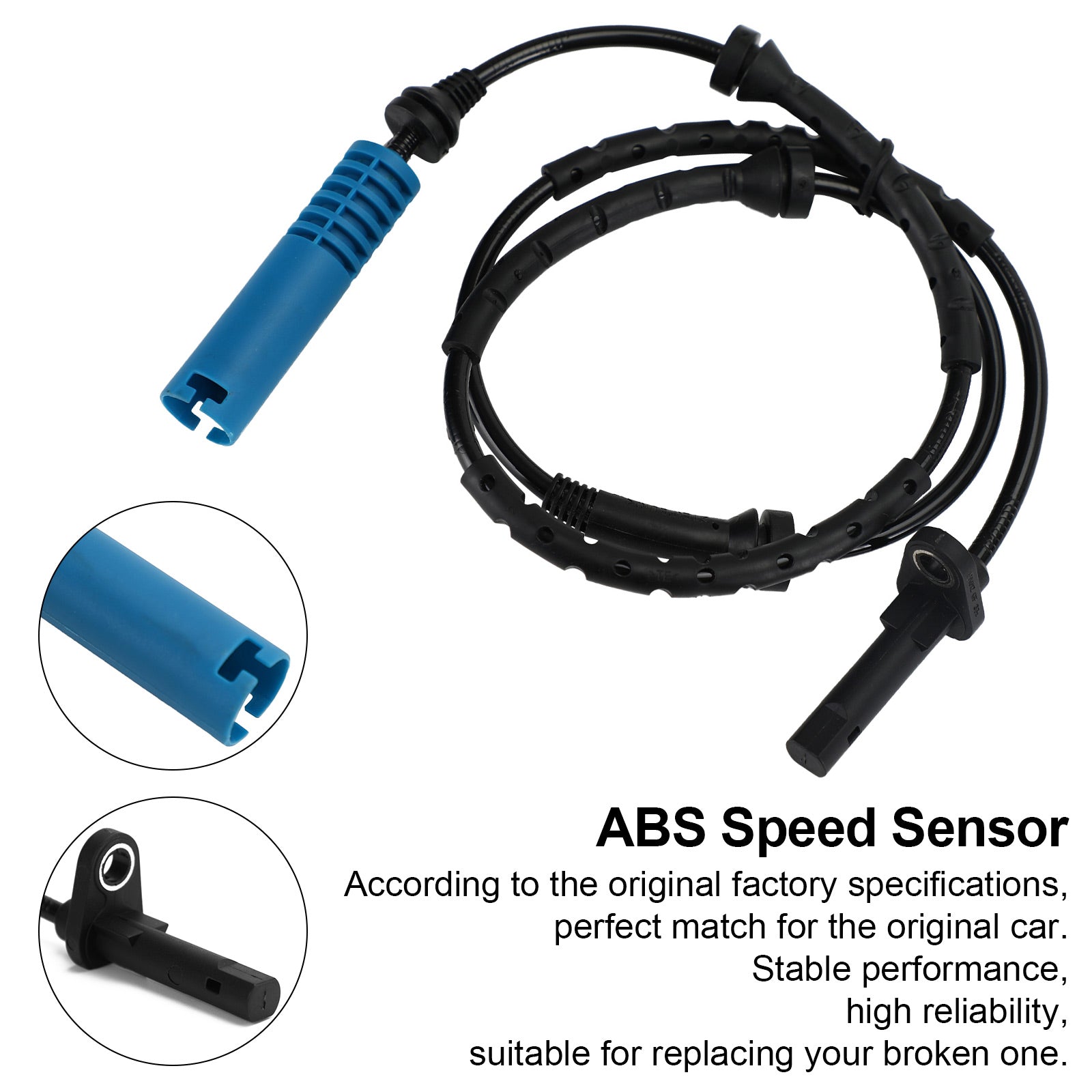 Front Left/Right ABS Speed Sensor 34523420330 for BMW X3 E83 F25 2004-2015