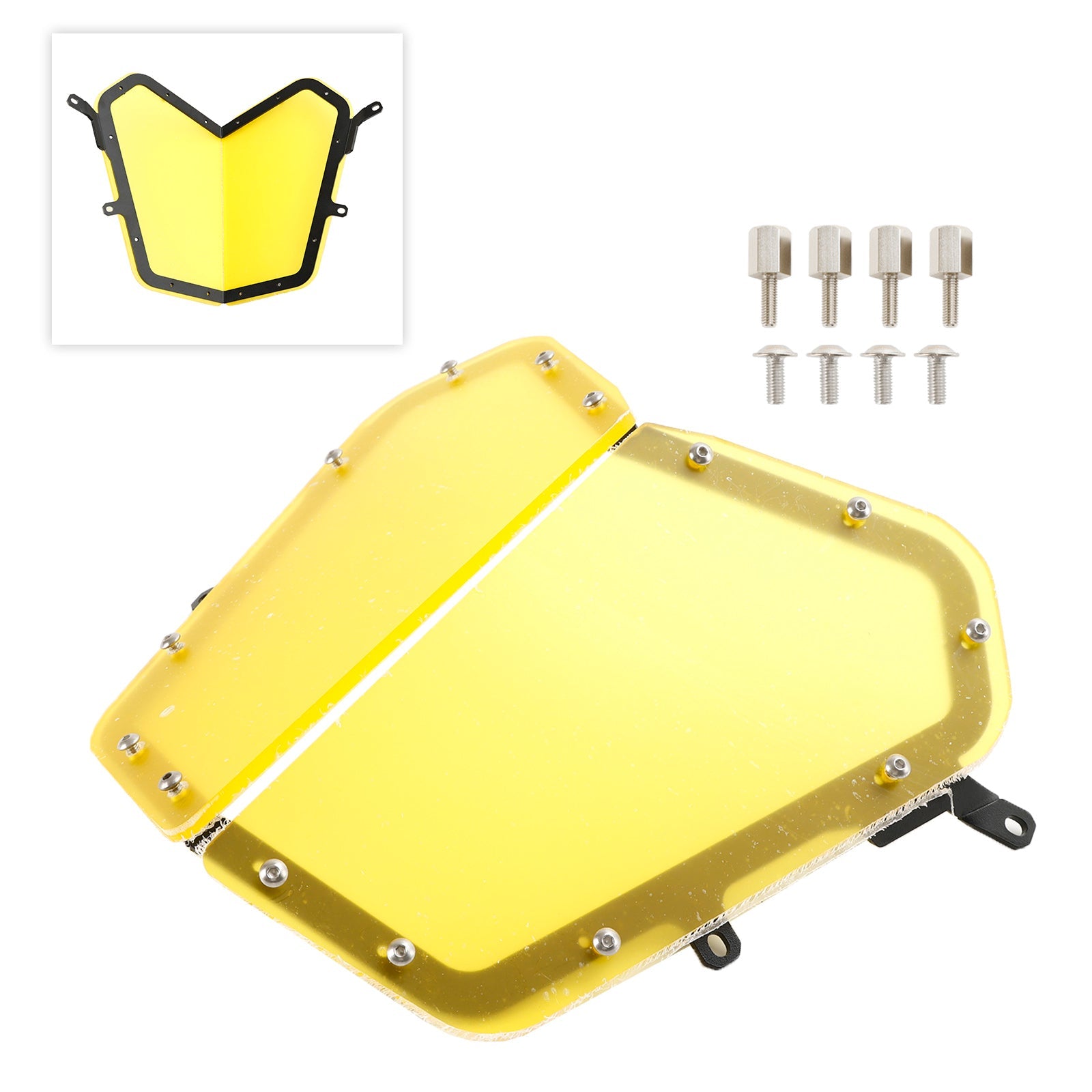 2019-2023 Yamaha Tenere 700 Headlight Guard Front Lamp Acrylic Cover