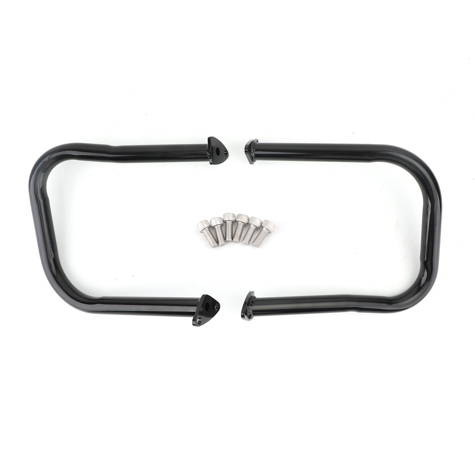 REAR CRASH BAR ENGINE GUARD BLACK Fit for Indian Chieftain Roadmaster 14-21