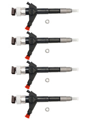 4PCS Fuel Injector 095000-6250 Fit Nissan Navara D22 D40 Diesel 16600-EB70A
