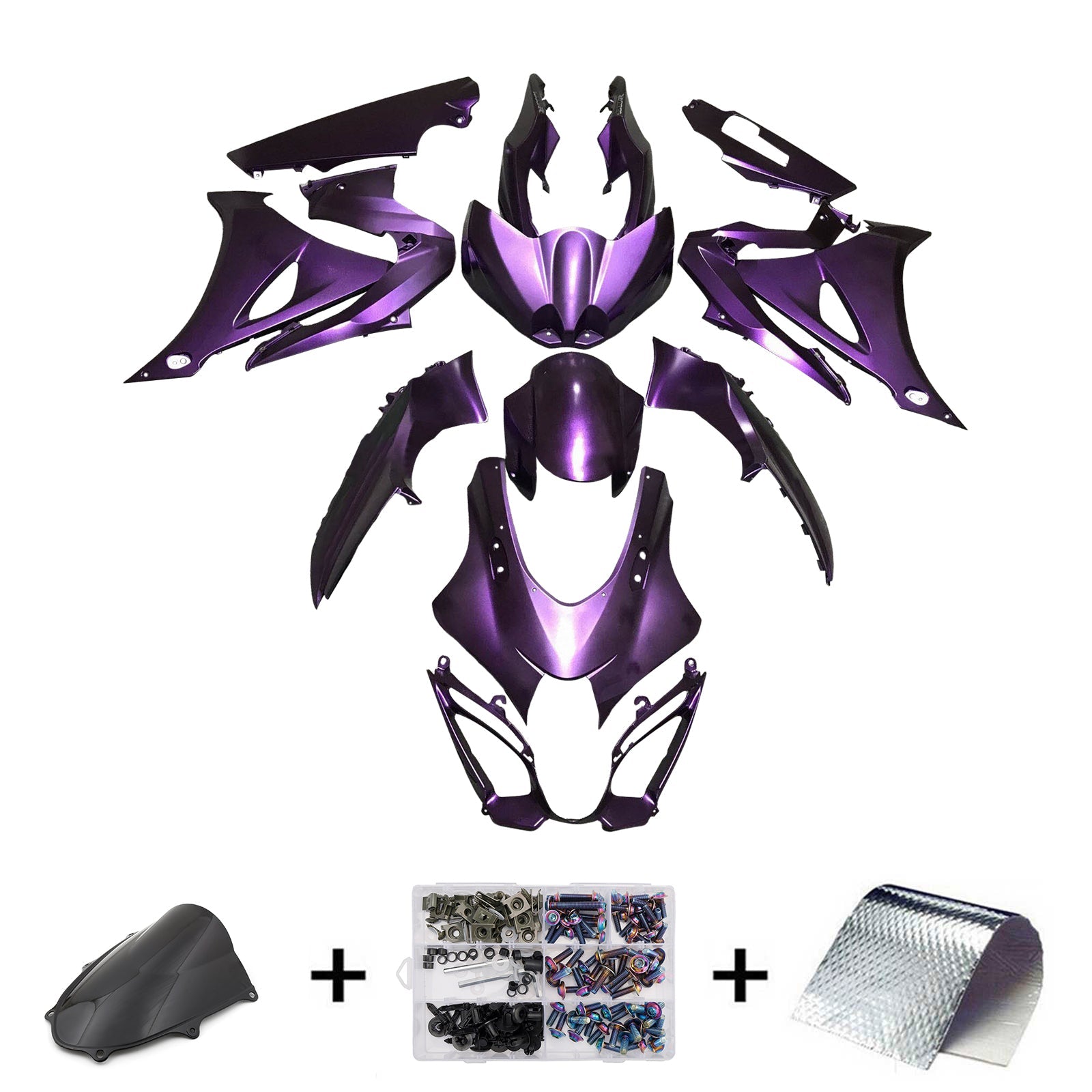 2017-2025 Suzuki GSXR1000 K17 Injection Fairing Kit Bodywork Plastic ABS #101