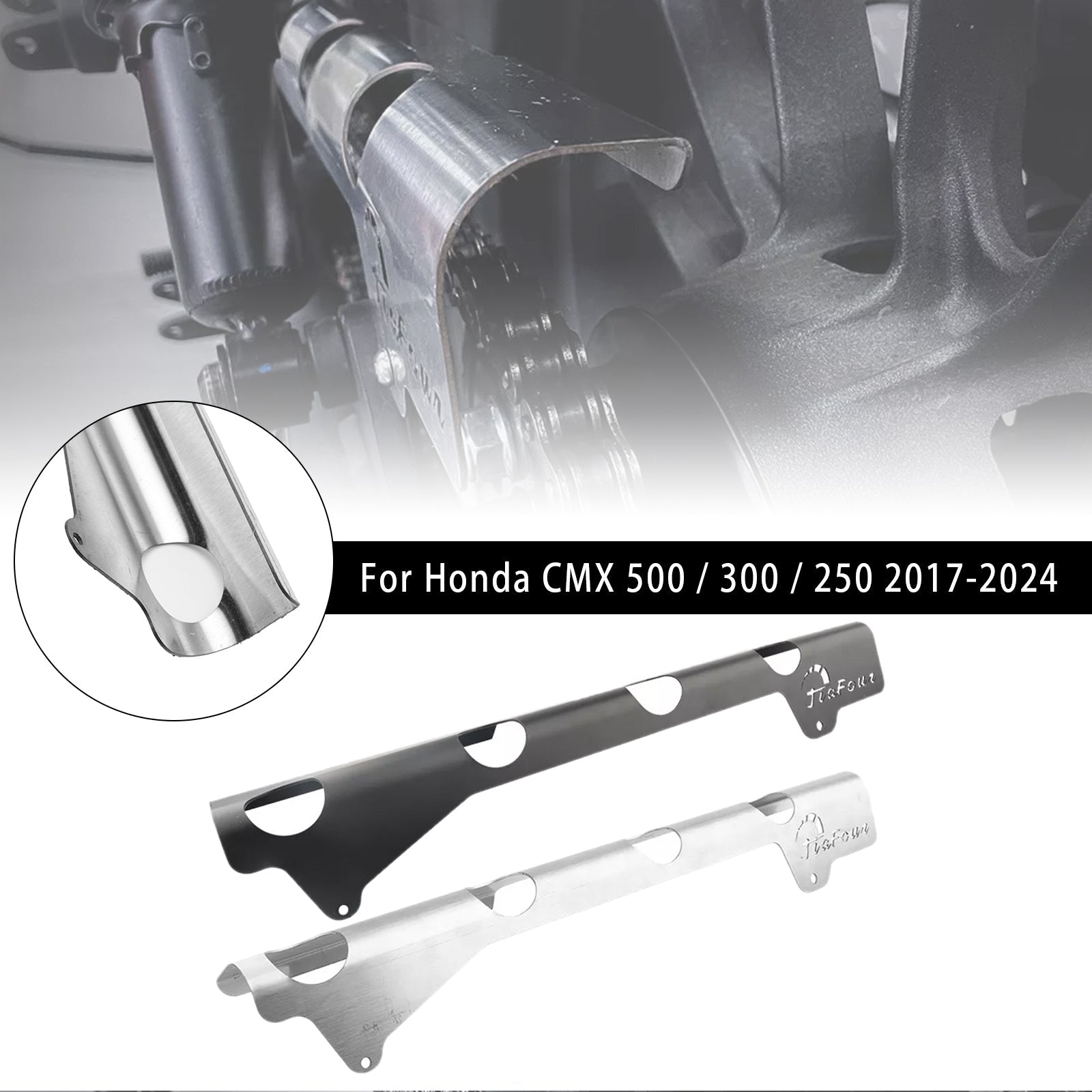 2017-2024 Honda Rebel CL 250 300 500 CM CMX Chain Guard Cover Protector