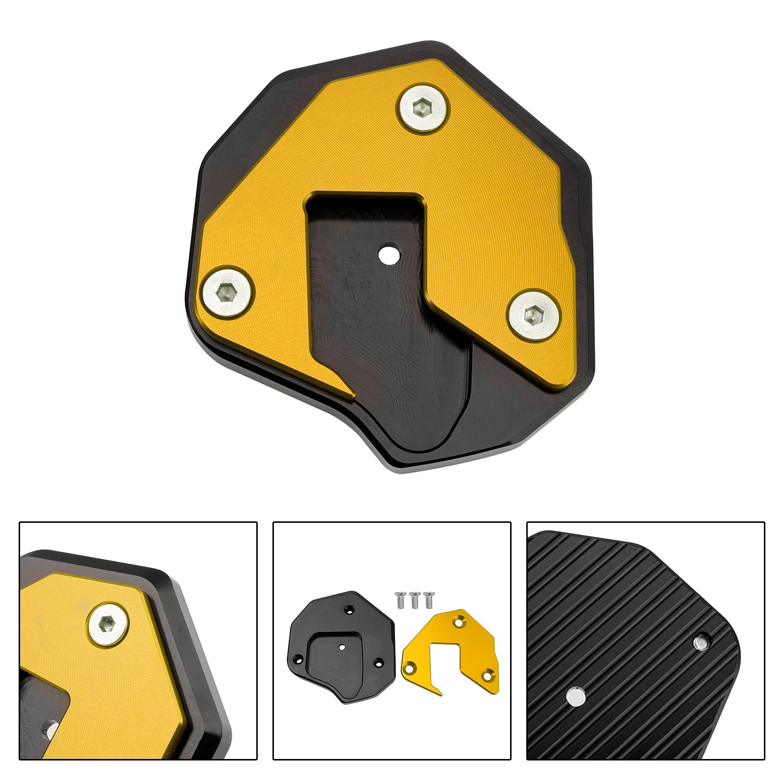 2008-2020 Suzuki GSXR1300R Kickstand Enlarge Plate Pad