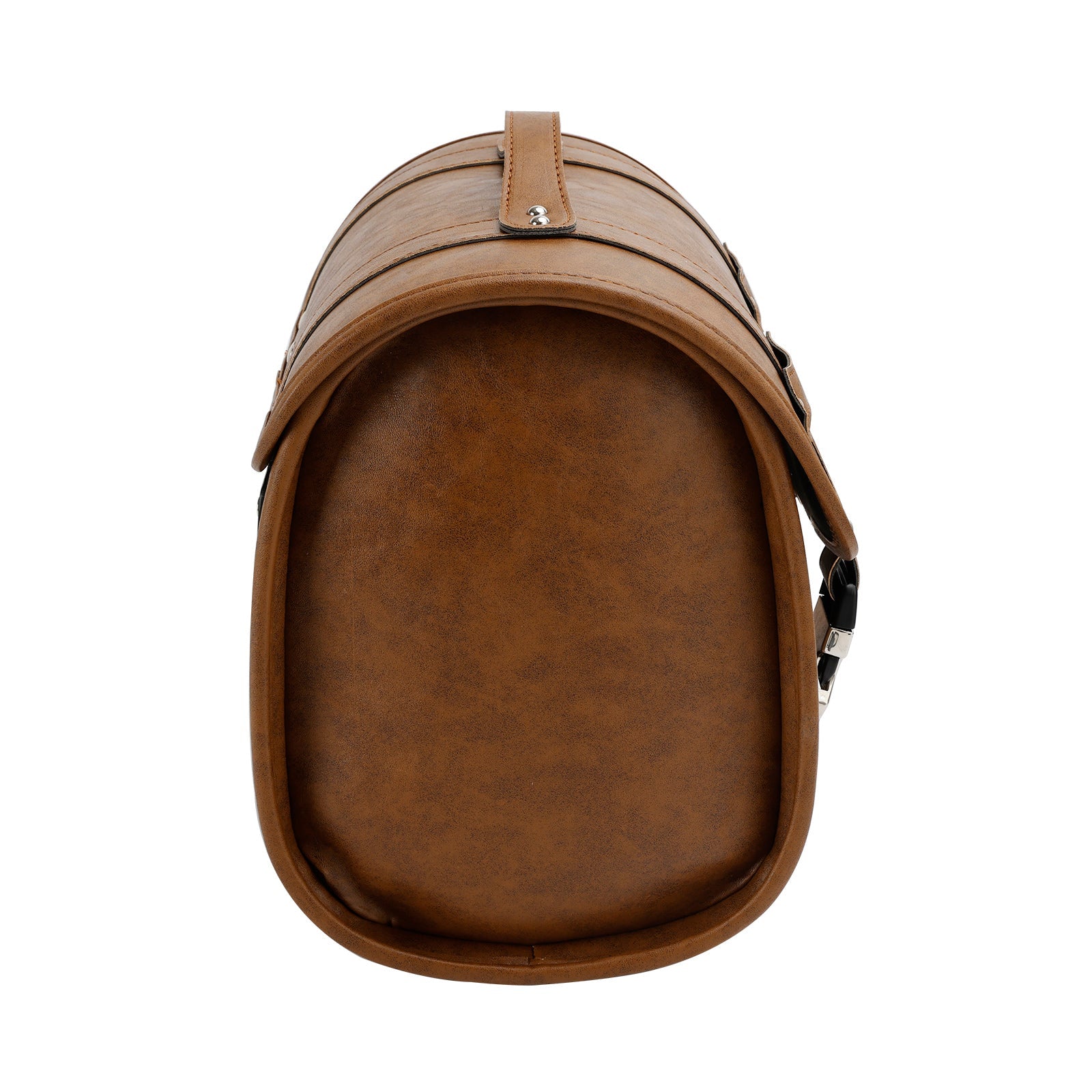 Set Of Quick Release Saddlebag W/ Bracket Luggage Storage Brown For Motorbike