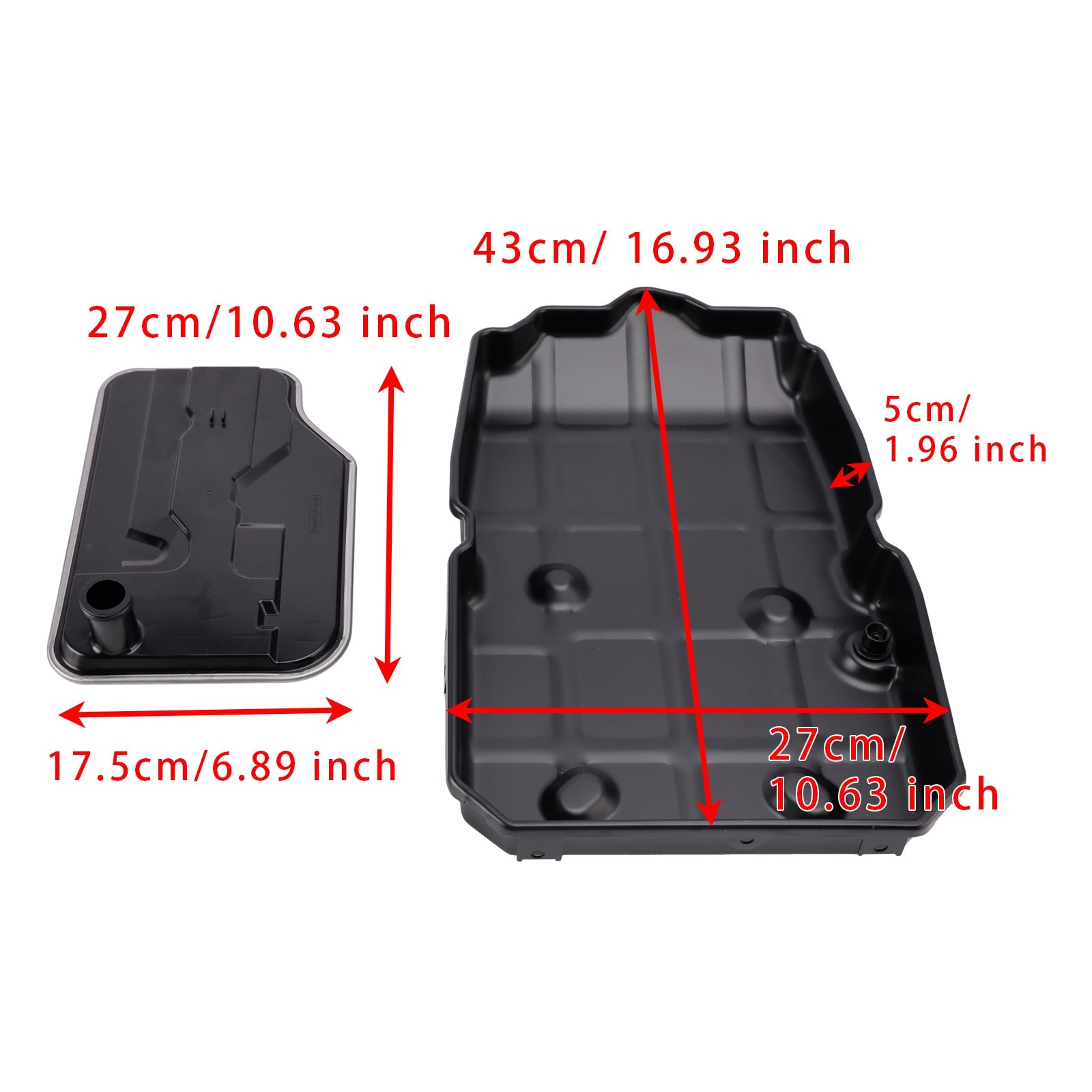 2003-2018 For Mercedes-Benz Grade G (W463) 722.9 Transmission Oil Pan W/Gasket＆Filter Kit 0049903512