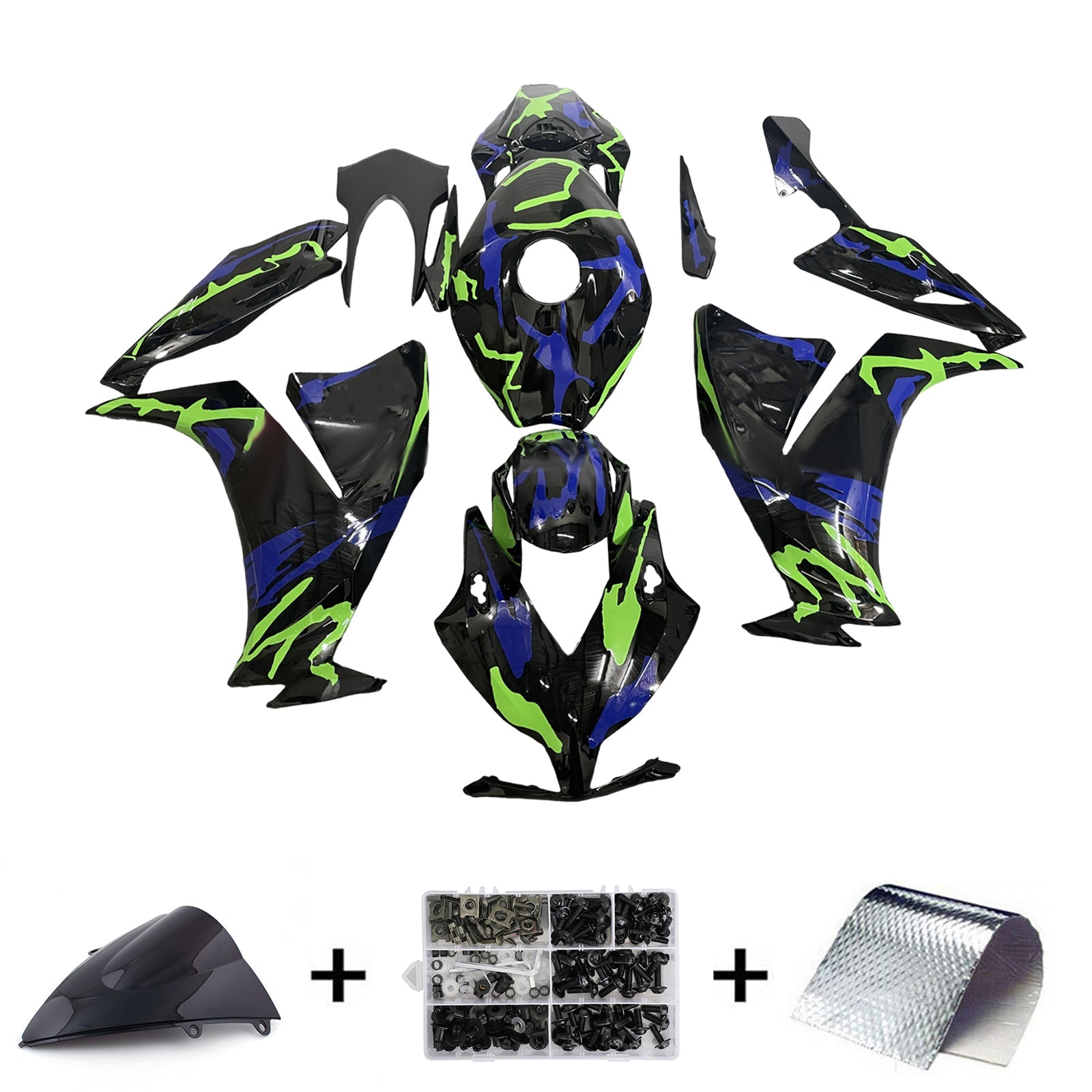 2012-2016 Honda CBR1000RR Injection Fairing Kit Bodywork Plastic ABS