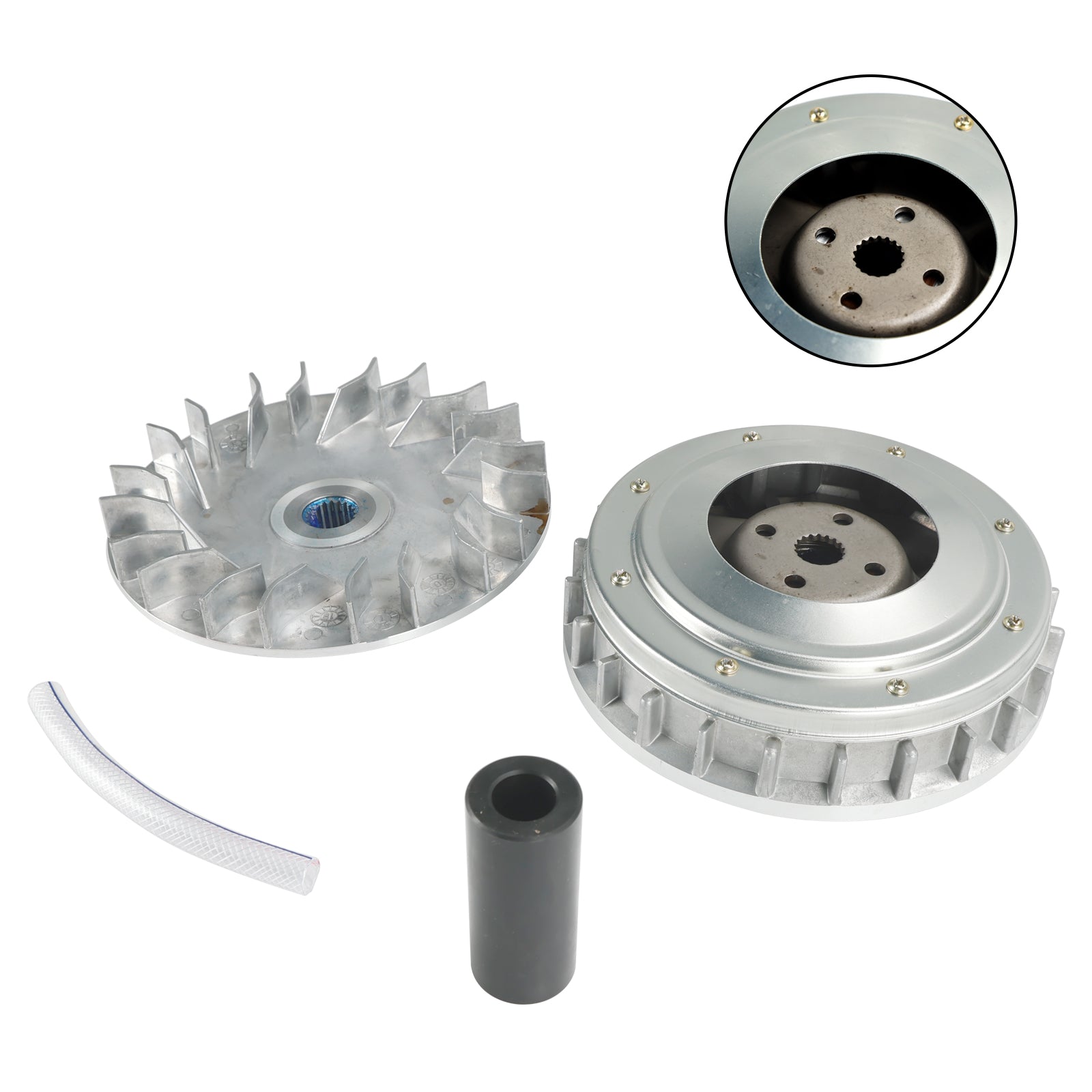 2006-2007 Yamaha YXR660FSE Rhino 660 Special Edition Front Complete Variator Set 5Km-17620-00-00