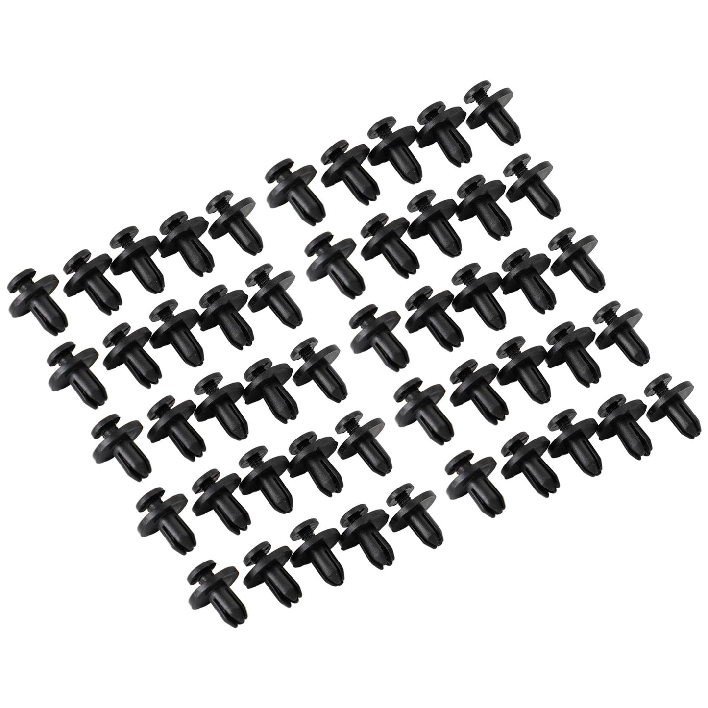 50x 6mm Fairing Clip Screw Rivets Panel Trim For Suzuki GSX, Burgman, V-Strom Generic