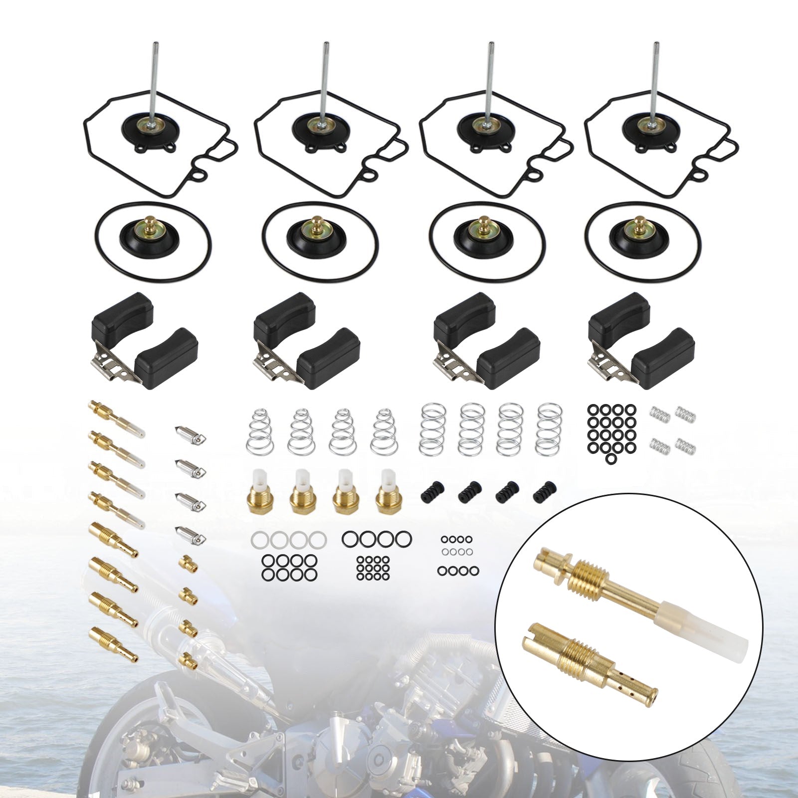 1980-1983 Honda Goldwing 1100 GL1100 Carburetor Rebuild Repair Kit