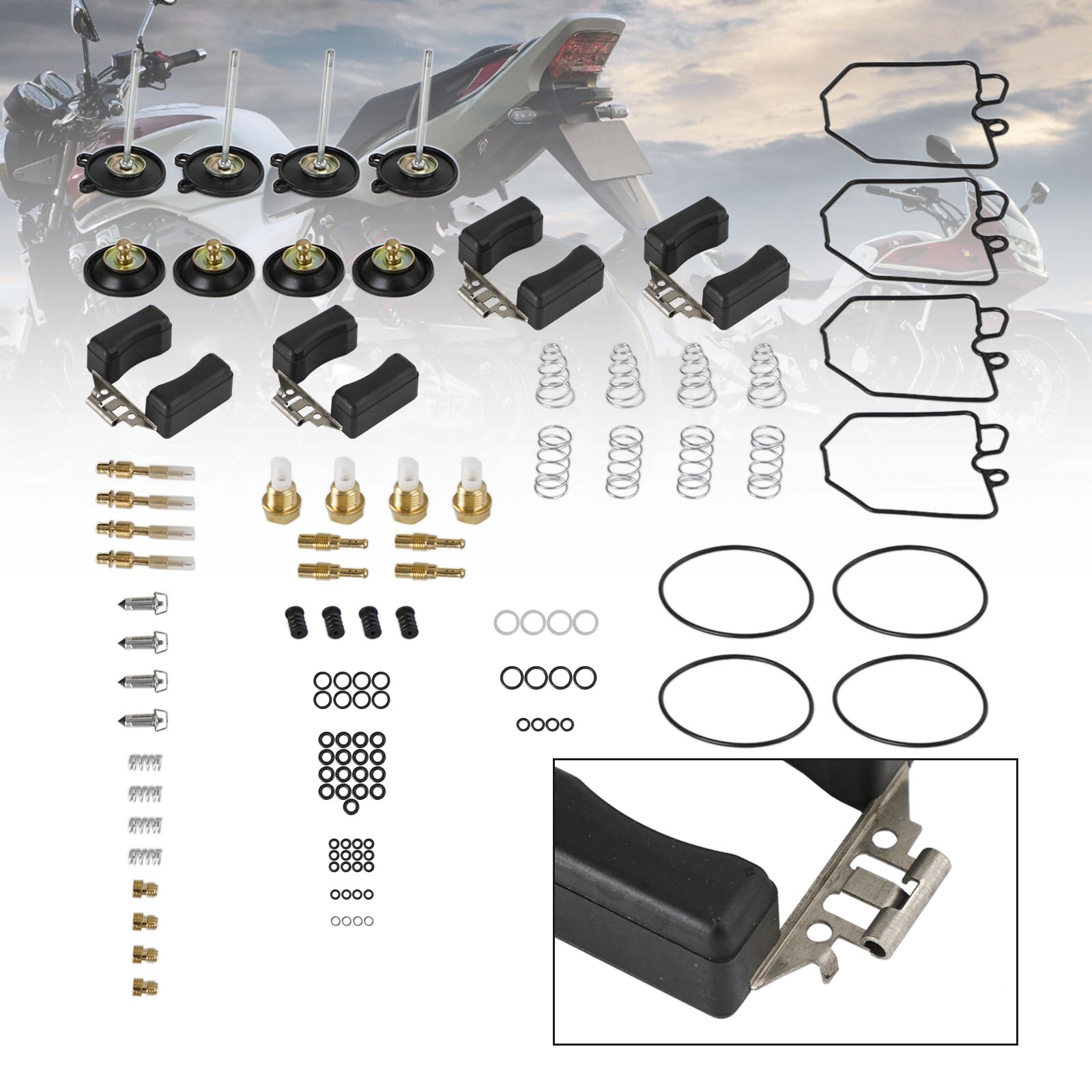 1980-1983 Honda Goldwing 1100 GL1100 Carburetor Rebuild Repair Kit