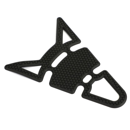 3D Rubber Motorcycle Tank Pad Protector Motorbike Spine Sticker "Cat ears" Look