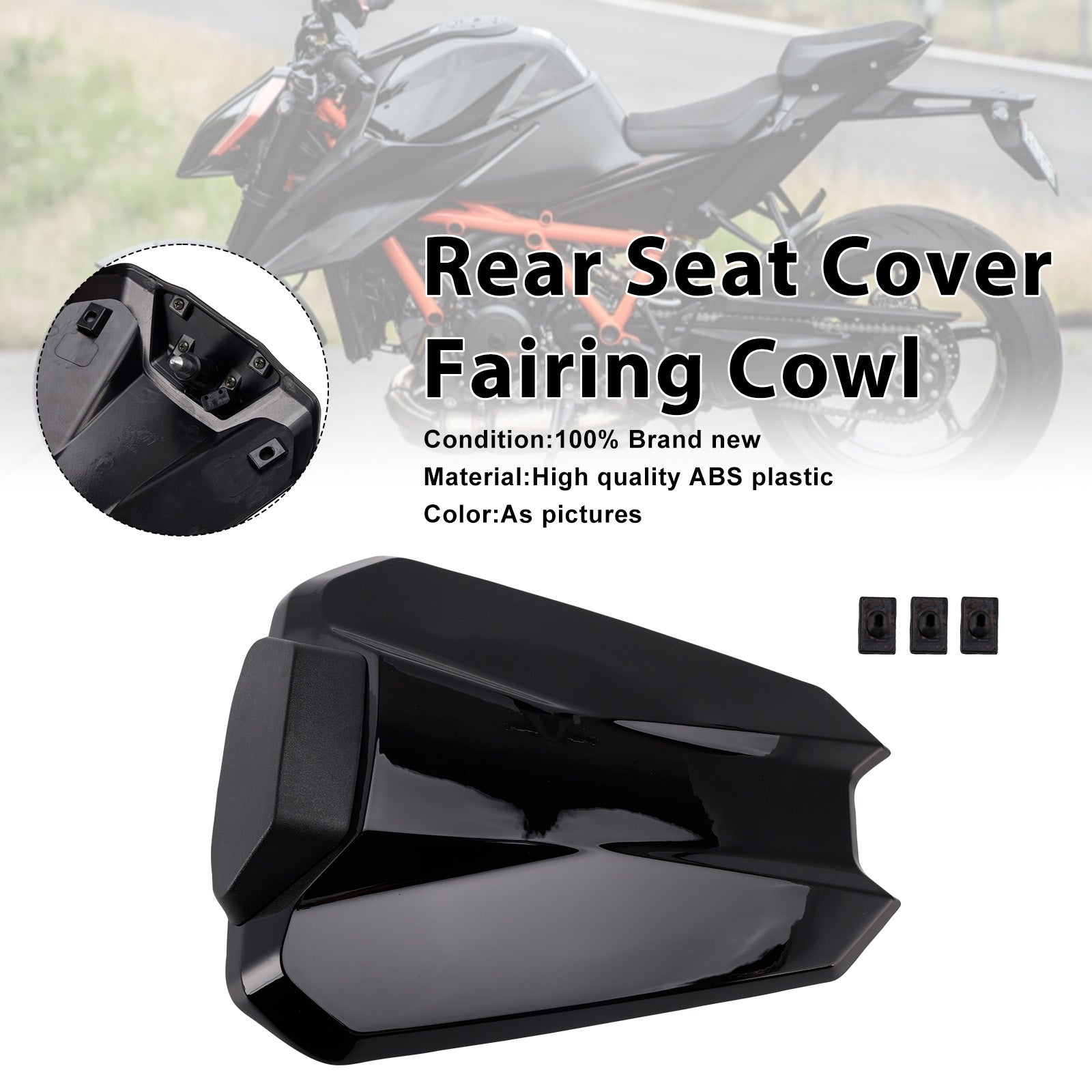 2020-2023 For 1290 Super Duke R Rear Pillion Seat Cover Fairing Cowl