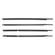 2006-2013 Toyota Yaris Hatchback 4PCS Door Glass Belt Outer Molding Weatherstrip