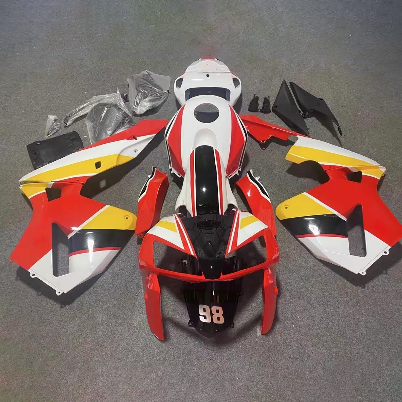 Injection Fairing Kit Bodywork Plastic ABS For Honda CBR600RR 2005-2006 F5