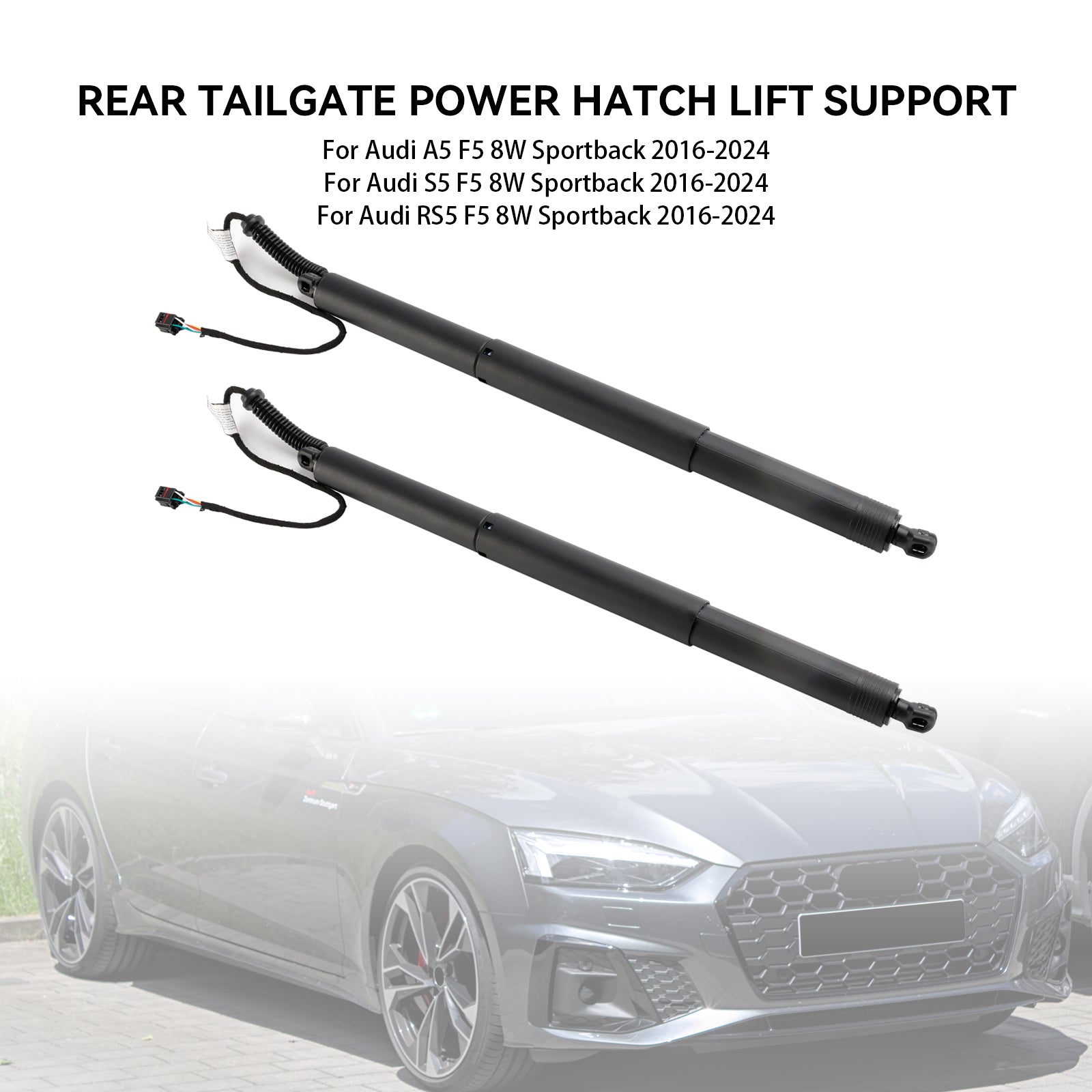 2016-2024 Audi A5 F5 8W Sportback 2PCS Electric Tailgate Lift 8W8827851 8W8959107