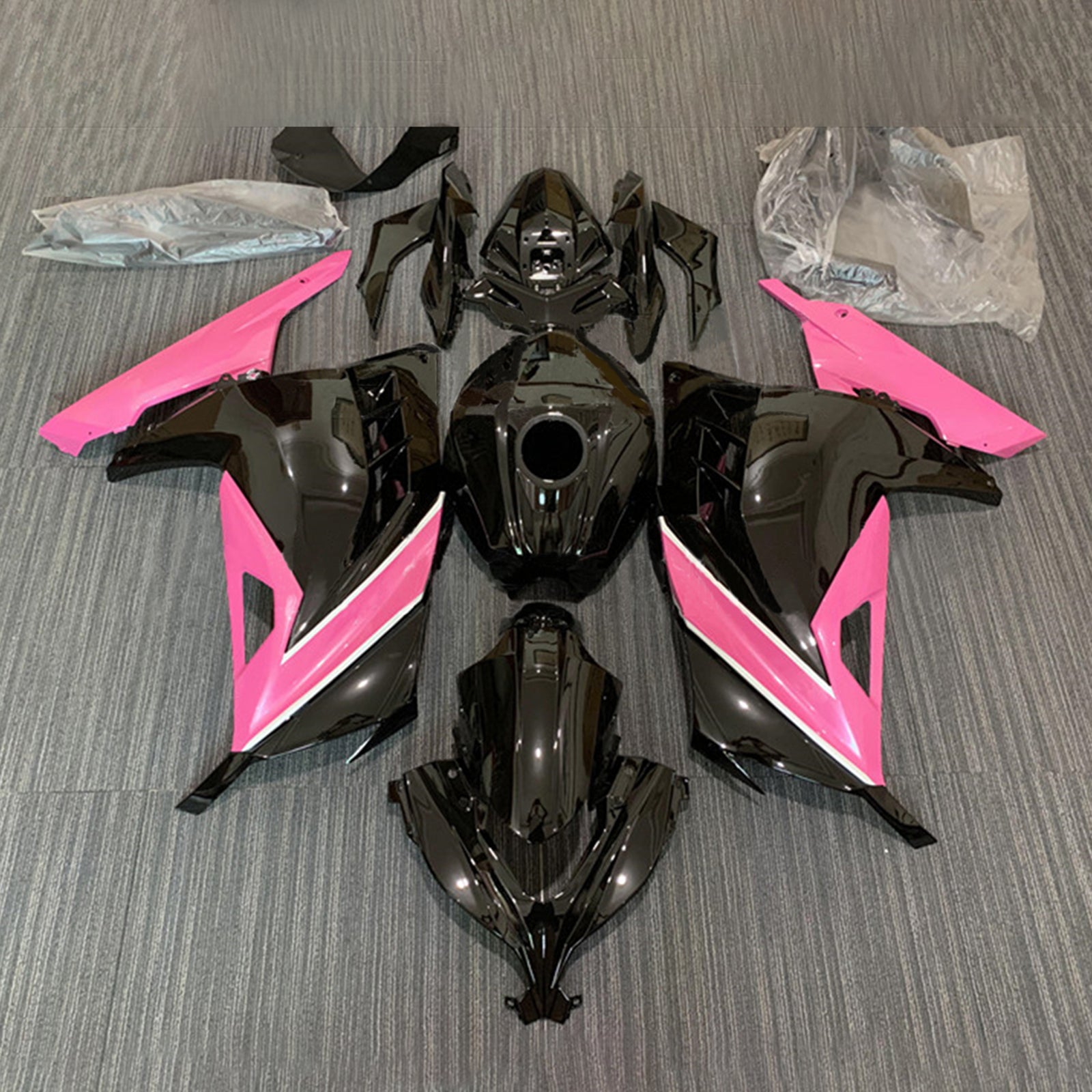 2013-2024 Kawasaki EX300/Ninja300 Injection Fairing Kit Bodywork Plastic ABS
