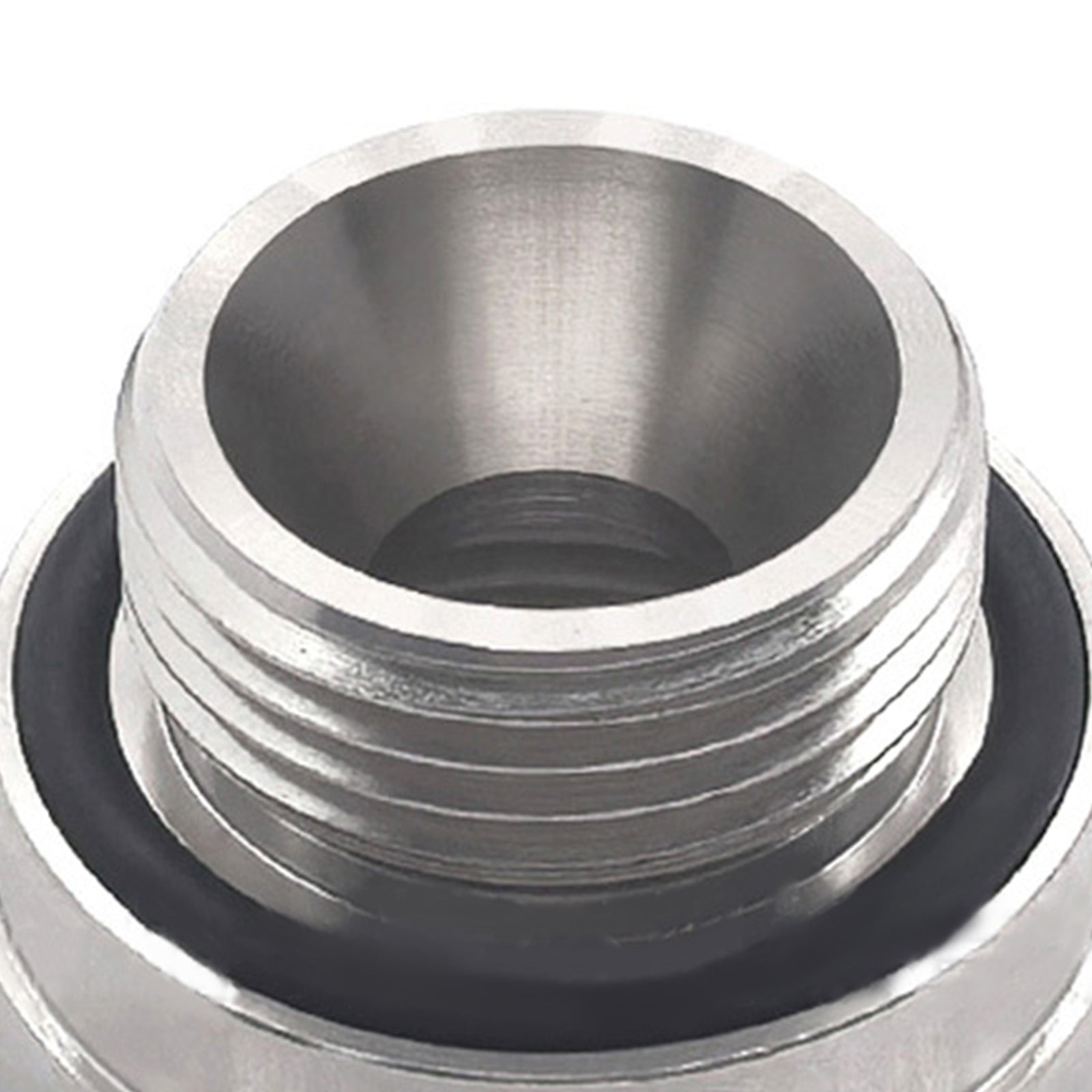 Thread Size Oil Drain Valve Adapter Silver A-211 27mm-2.0