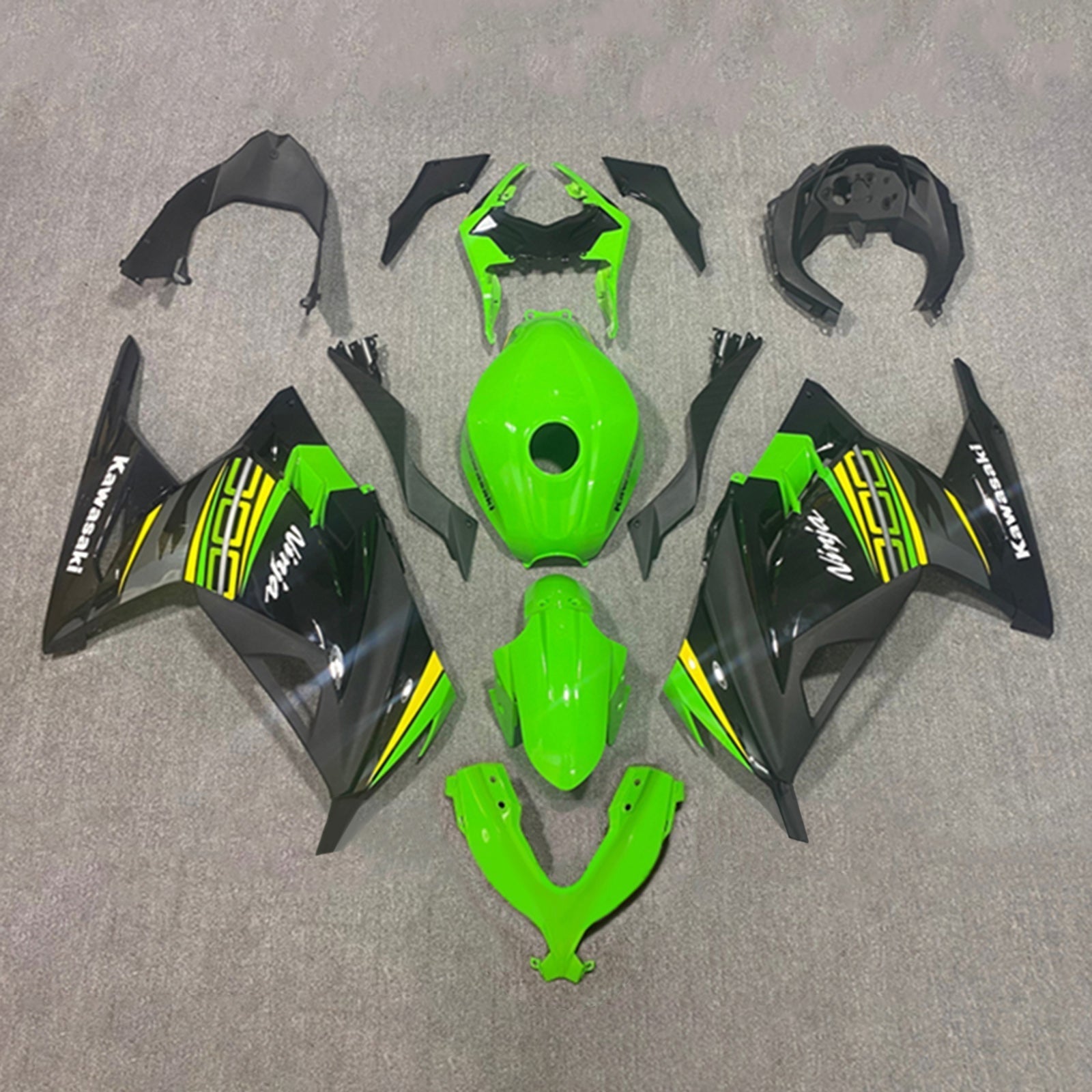 2013-2024 Kawasaki EX300/Ninja300 Injection Fairing Kit Bodywork Plastic ABS