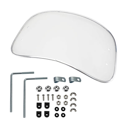 Universal ABS Motorcycle Front Windscreen Windshield fit for Most of motorcycle