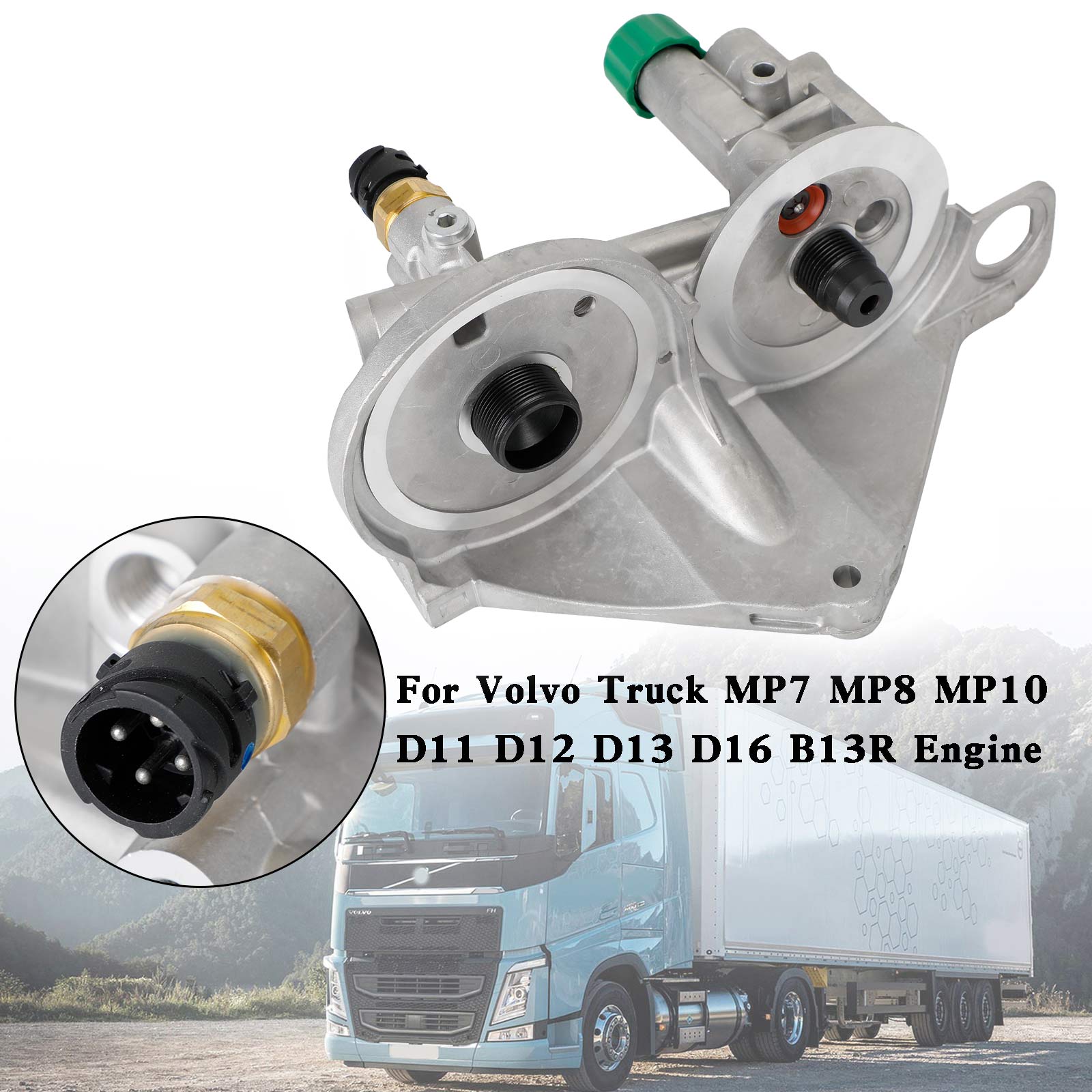 Fuel Filter Housing 21023287 For Volvo D11 D13 D16 B13R 21870635 21870628 Truck