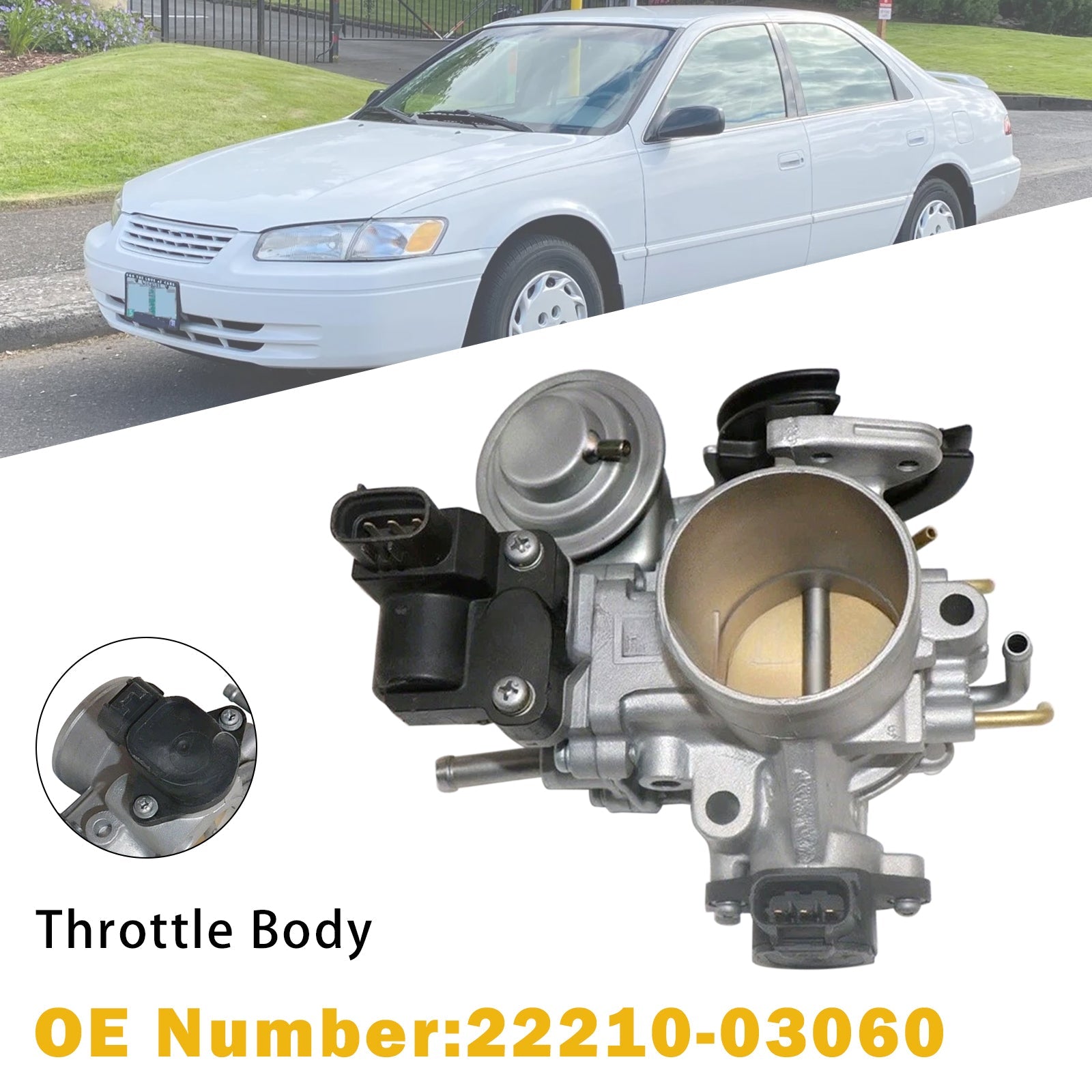 1997-2001 For Toyota Camry 2.2L Throttle Body Assembly 22210-03060