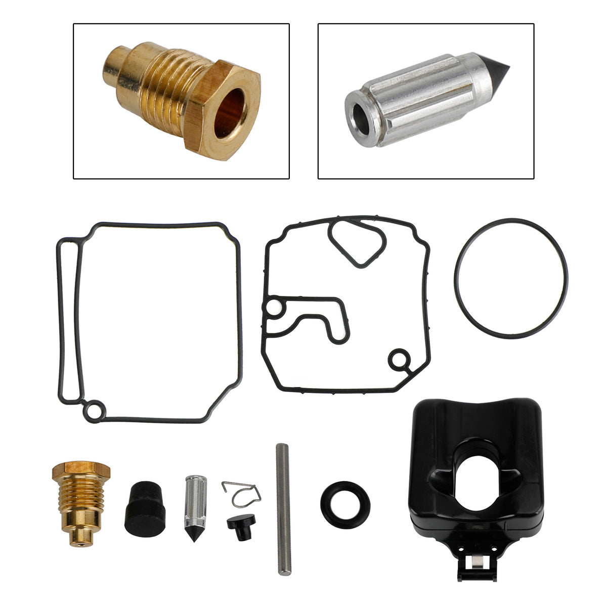 3X Carburetor Carb Rebuild Kit fit for Yamaha 3 Cyl 2.834 Bore 60HP 70HP 1992-06