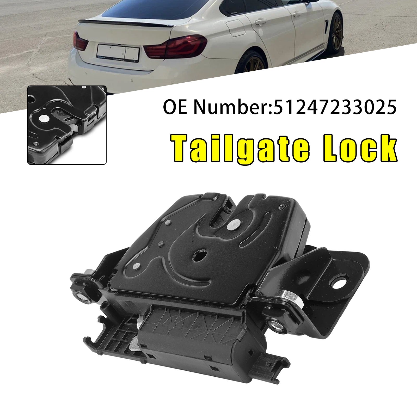 Tailgate Lock Trunk Lock 51247233025 For BMW 4 Gran Coupe F36 X3 F25 xDrive 420d