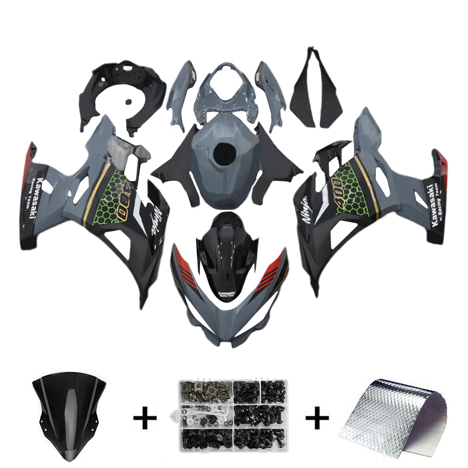 2018-2024 Kawasaki EX400/Ninja400 Fairing Kit