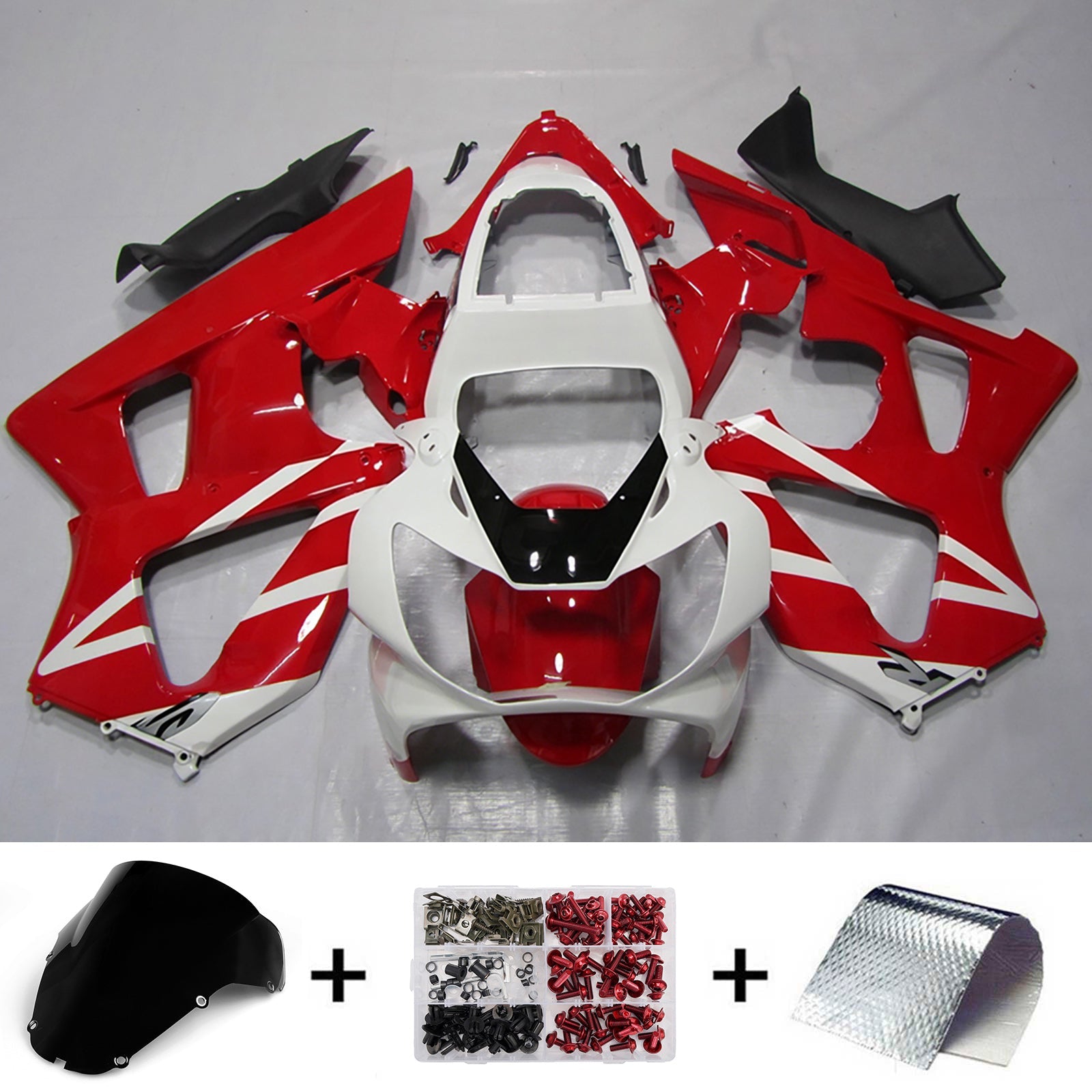 Injection Fairing Kit Bodywork Plastic ABS For Honda CBR929RR 2000-2001