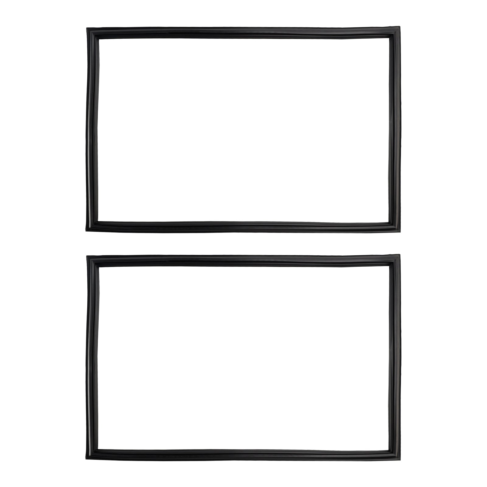 2 Pcs W10436252 Freezer Door Gasket for Maytag Refrigerator W10131754 W10164041