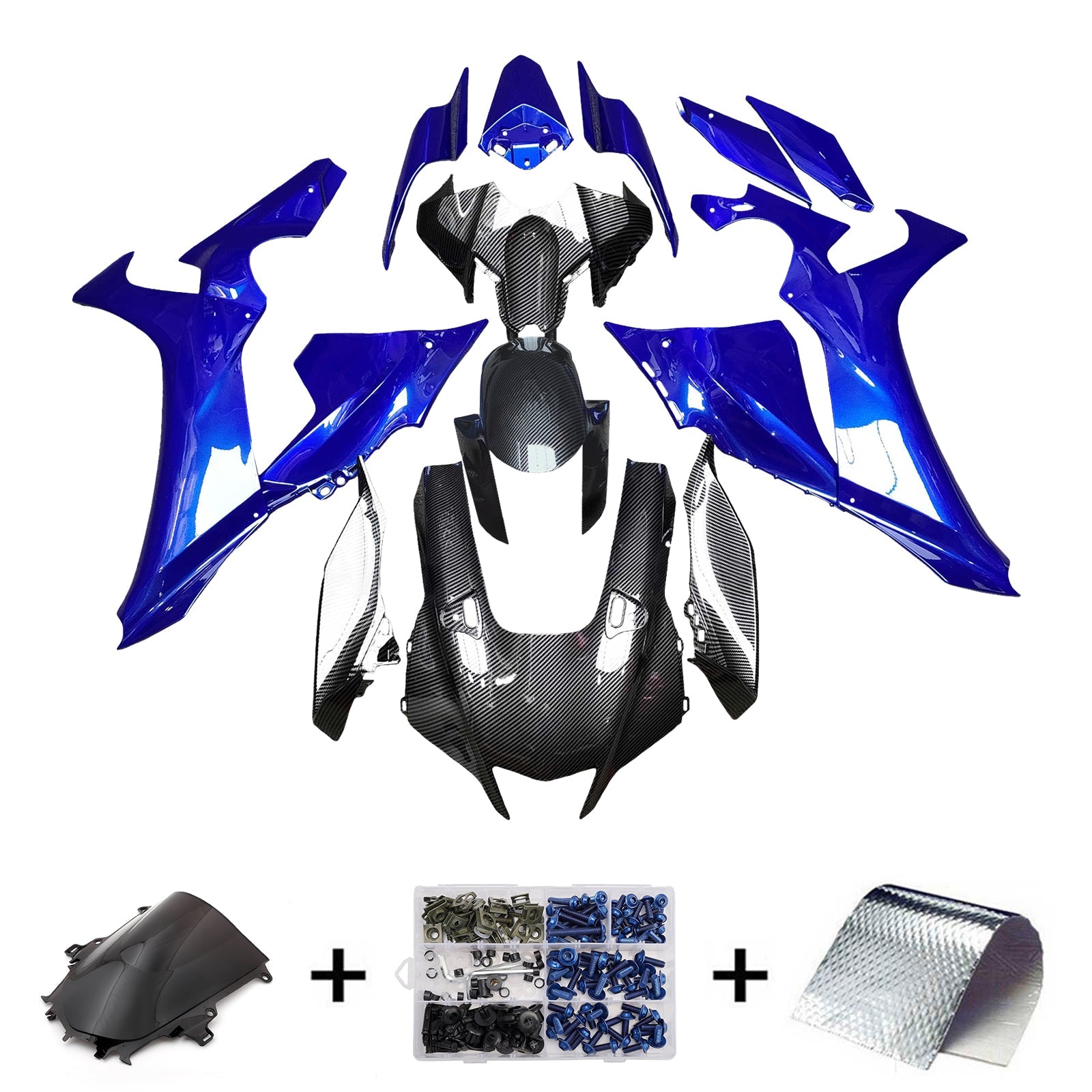 Injection Fairing Kit Bodywork Plastic ABS fit For Yamaha YZF-R1 2020-2026