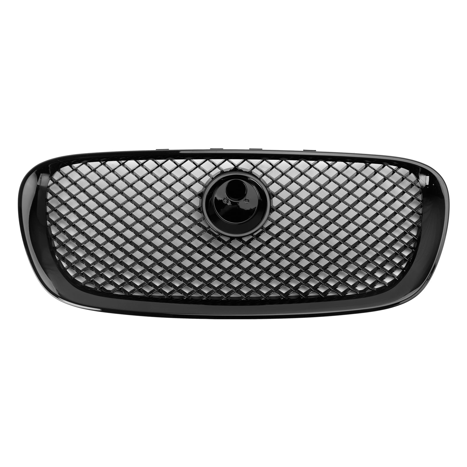 2008 2009 2010 2011 Jaguar XF Pre-Facelift XF-R Style Front Bumper Grill Grille Gloss Black