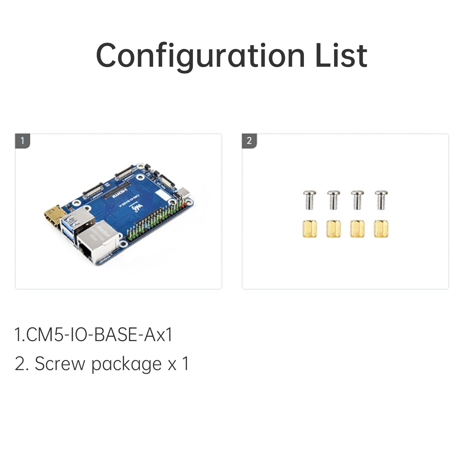 Raspberry Pi Compute Module 5 Expansion Board CM5 Computing Module Core Board