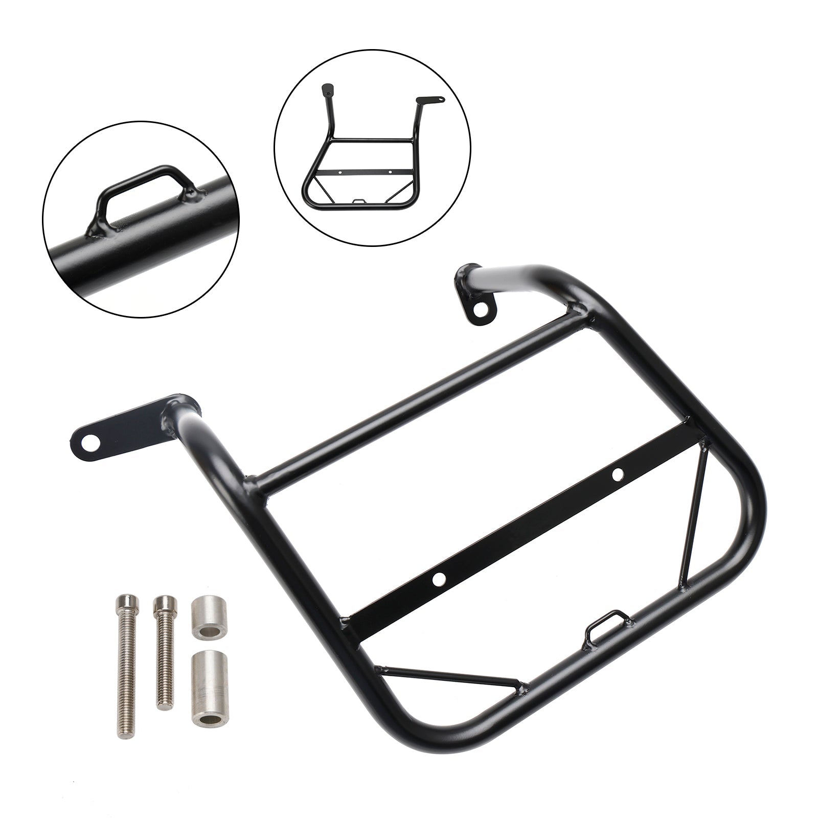 2021-2023 HONDA CRF250L JP Ver. Black Saddlebag Support Mounting Bracket