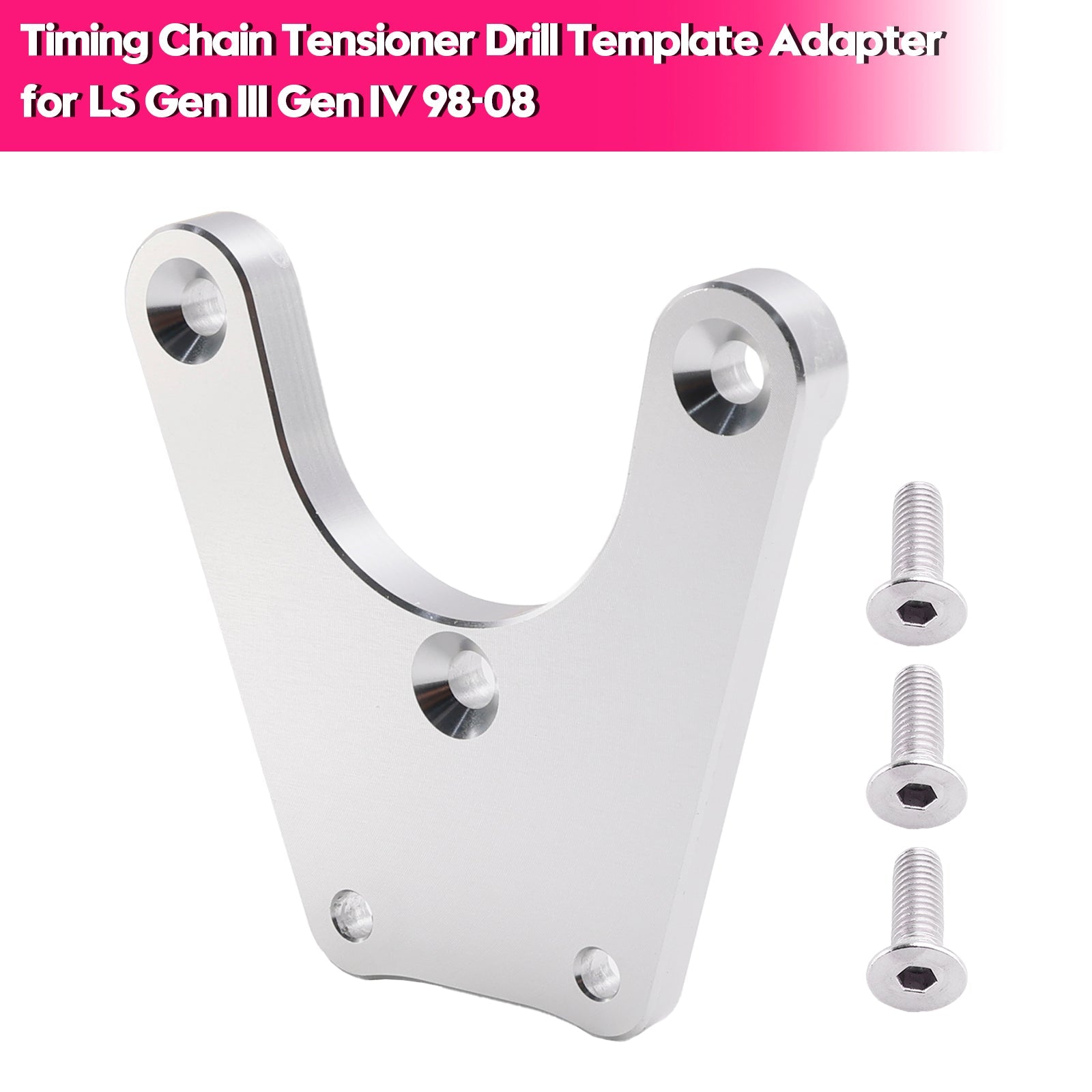1998-2008 LS Gen III Gen IV Timing Chain Tensioner Drill Template Adapter