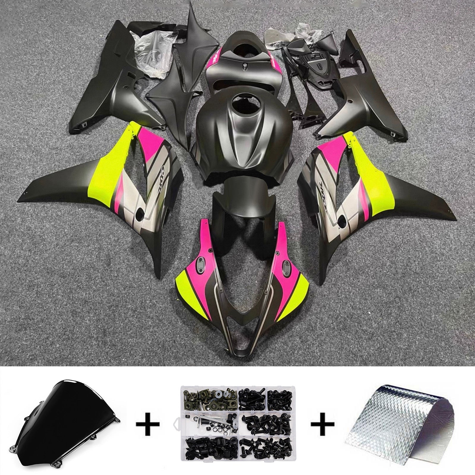 Injection Fairing Kit Bodywork Plastic ABS For Honda CBR600RR 2007-2008 F5