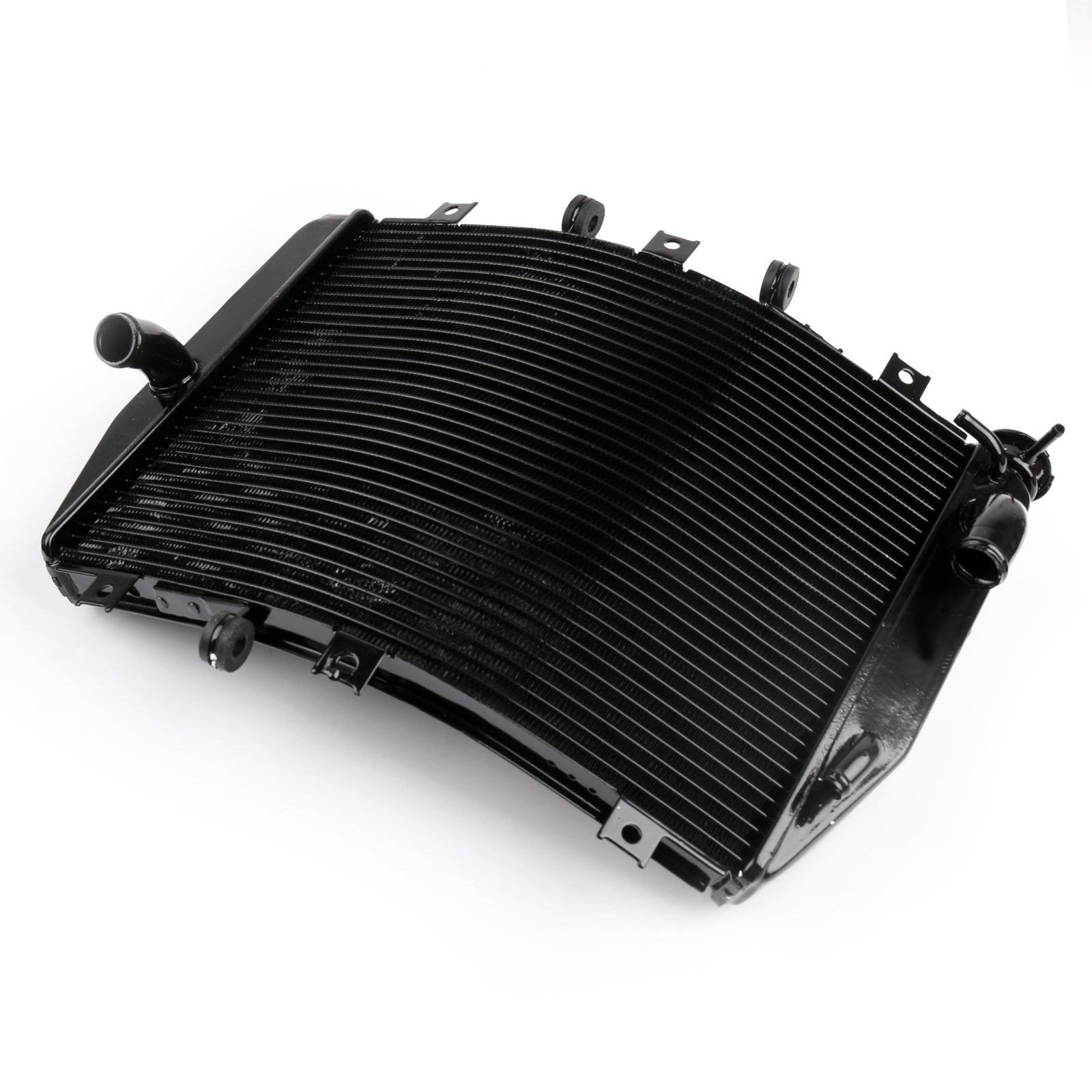 Aluminium Black Radiator Cooler For Kawasaki Ninja ZX10R ZX-10R ZX 10R 2004-2005