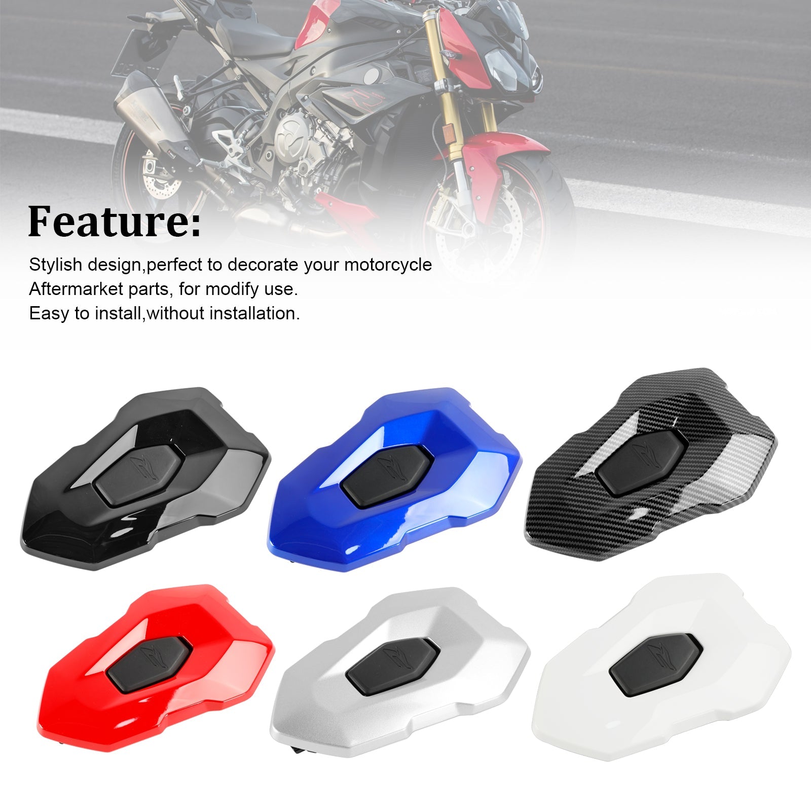 2021-2024 BMW S1000R 23-24 M1000R Tail Rear Seat Cover Fairing Cowl