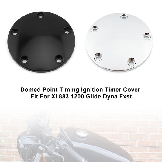 Fltr Electra Glide Dyna Fxst Chrome Generic Timing Ignition Timer Cover Domed Point For