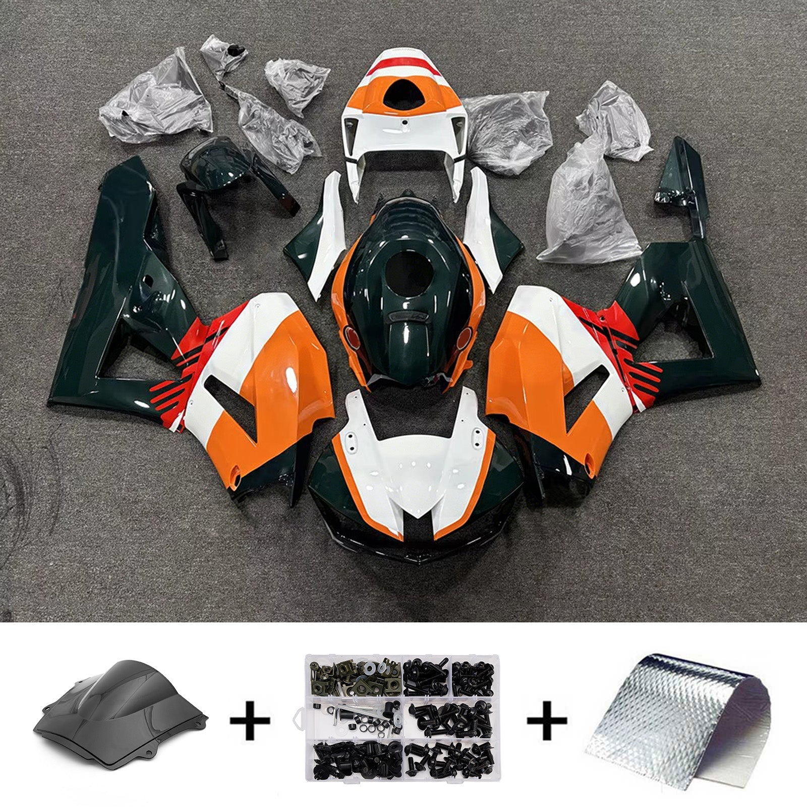 Injection Fairing Kit Bodywork Plastic ABS For Honda CBR600RR 2013-2025 F5