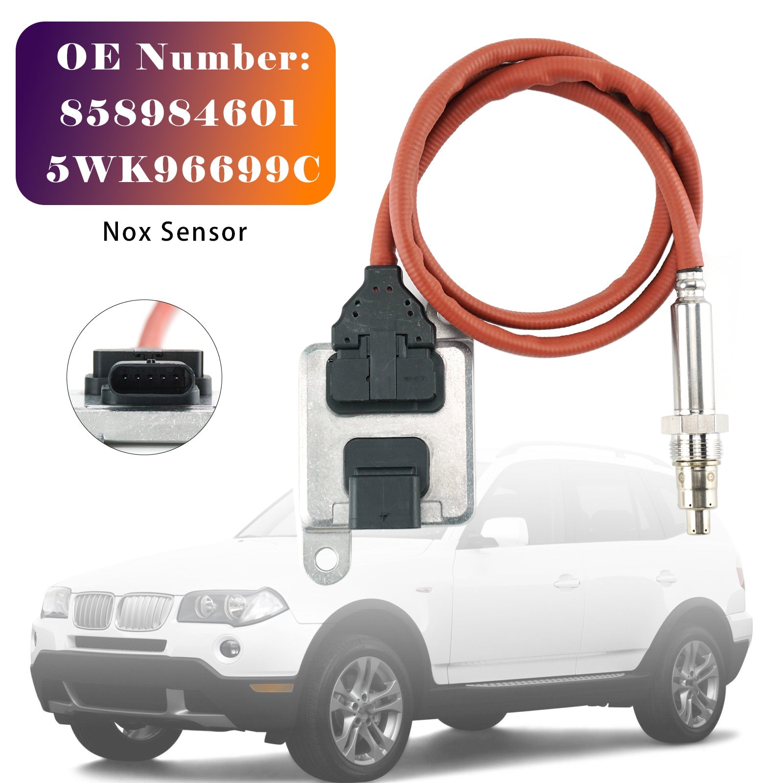 NOx Sensor 858984601 5WK96699C For BMW 335d 328d 328d 535d 535d 740Ld X3 X5
