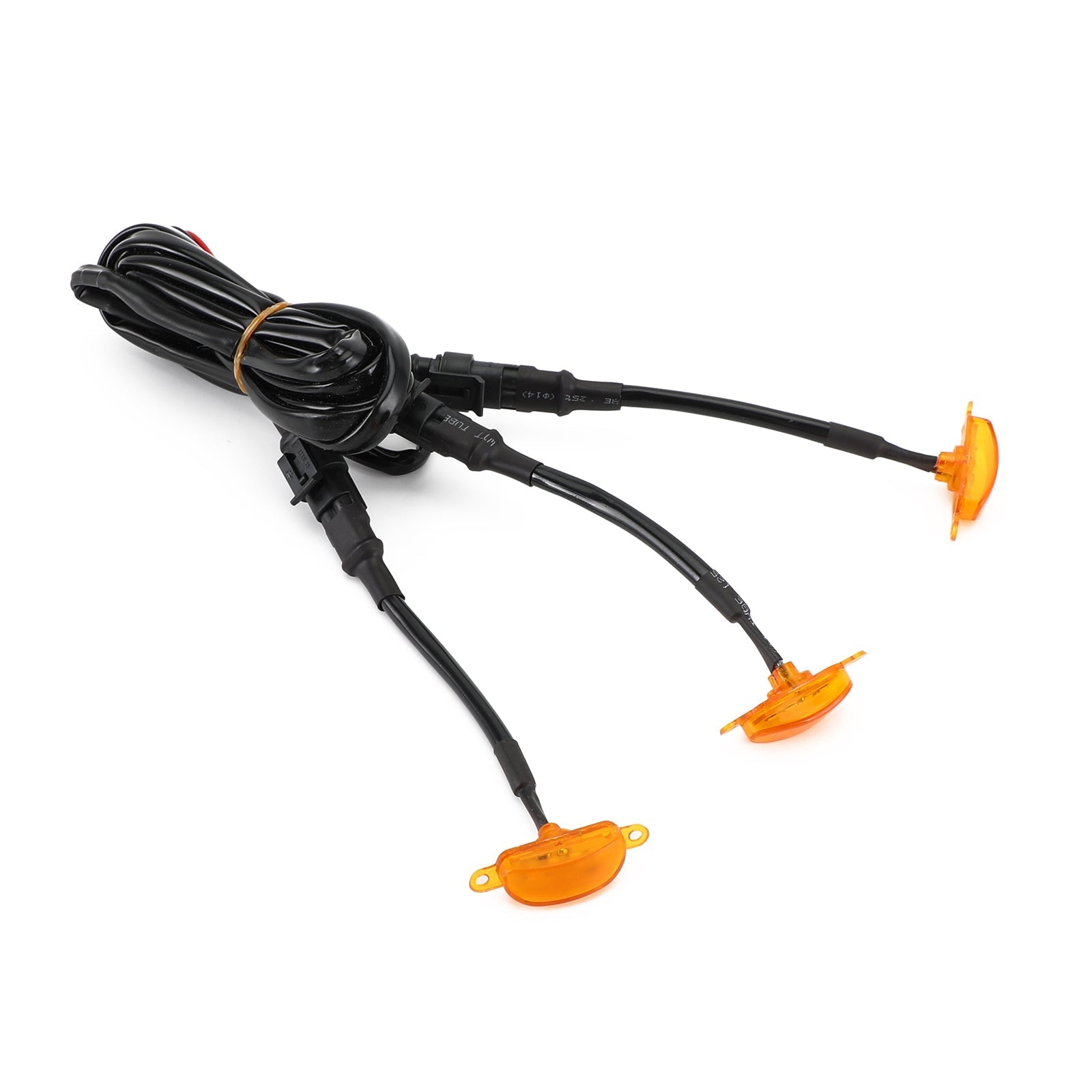 3pcs Amber Lens Amber LED Lamp Raptor Front Grille Running Light fit Ford F-150 Generic