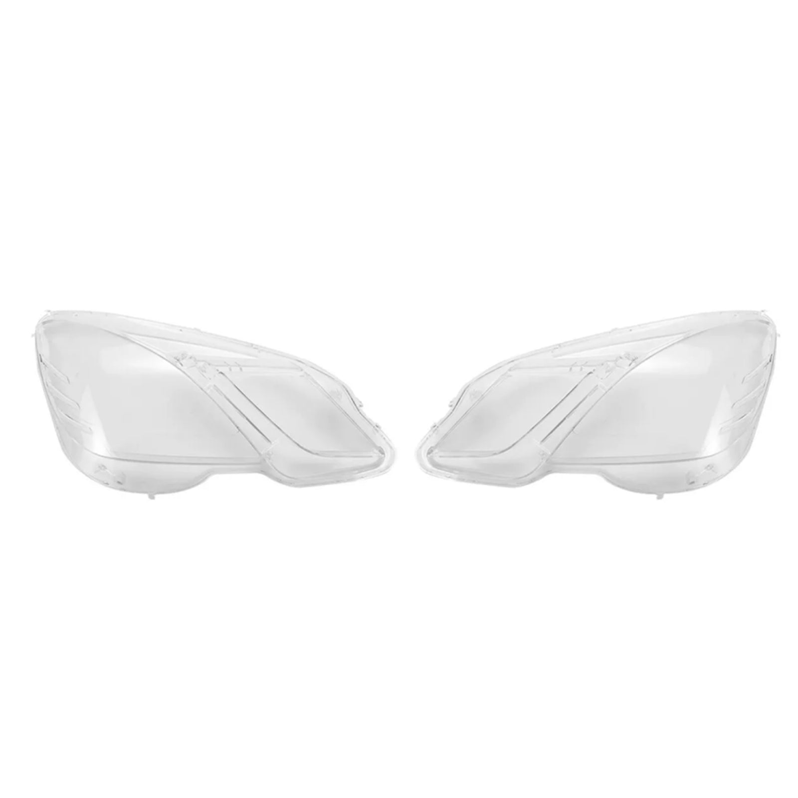 2009-2014 Mercedes Benz E-Class W212 2PCS Front Headlight Glass Clear Cover A2128209661