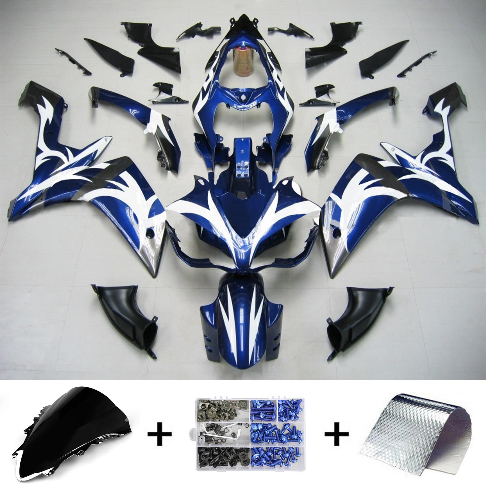 2007-2008 Yamaha YZF 1000 R1 Fairing Kit Generic