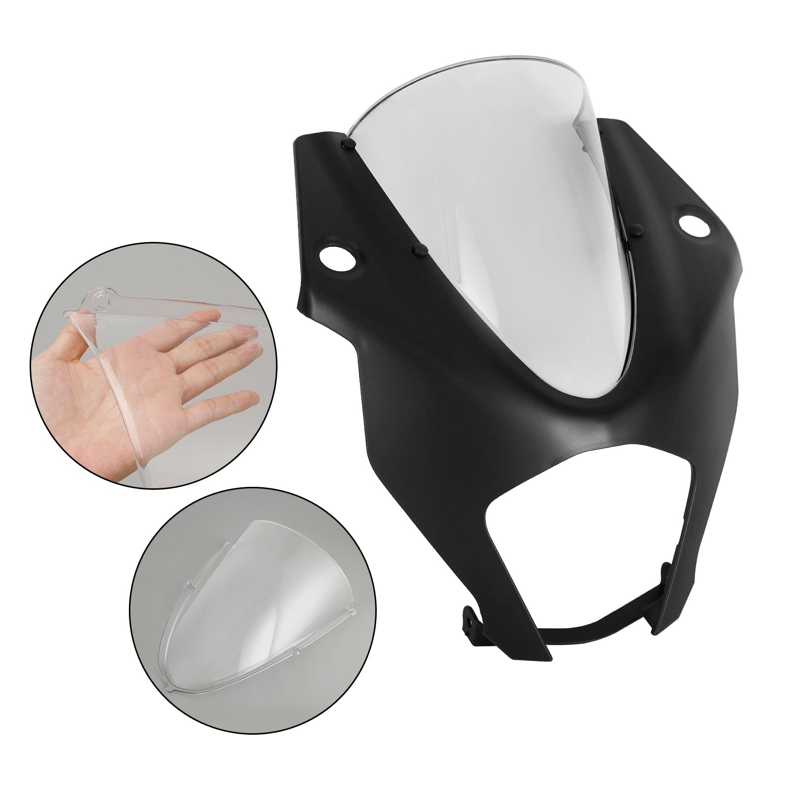 2022-2023 RC390 Windshield WindScreen Headlight Fairing Cover Generic