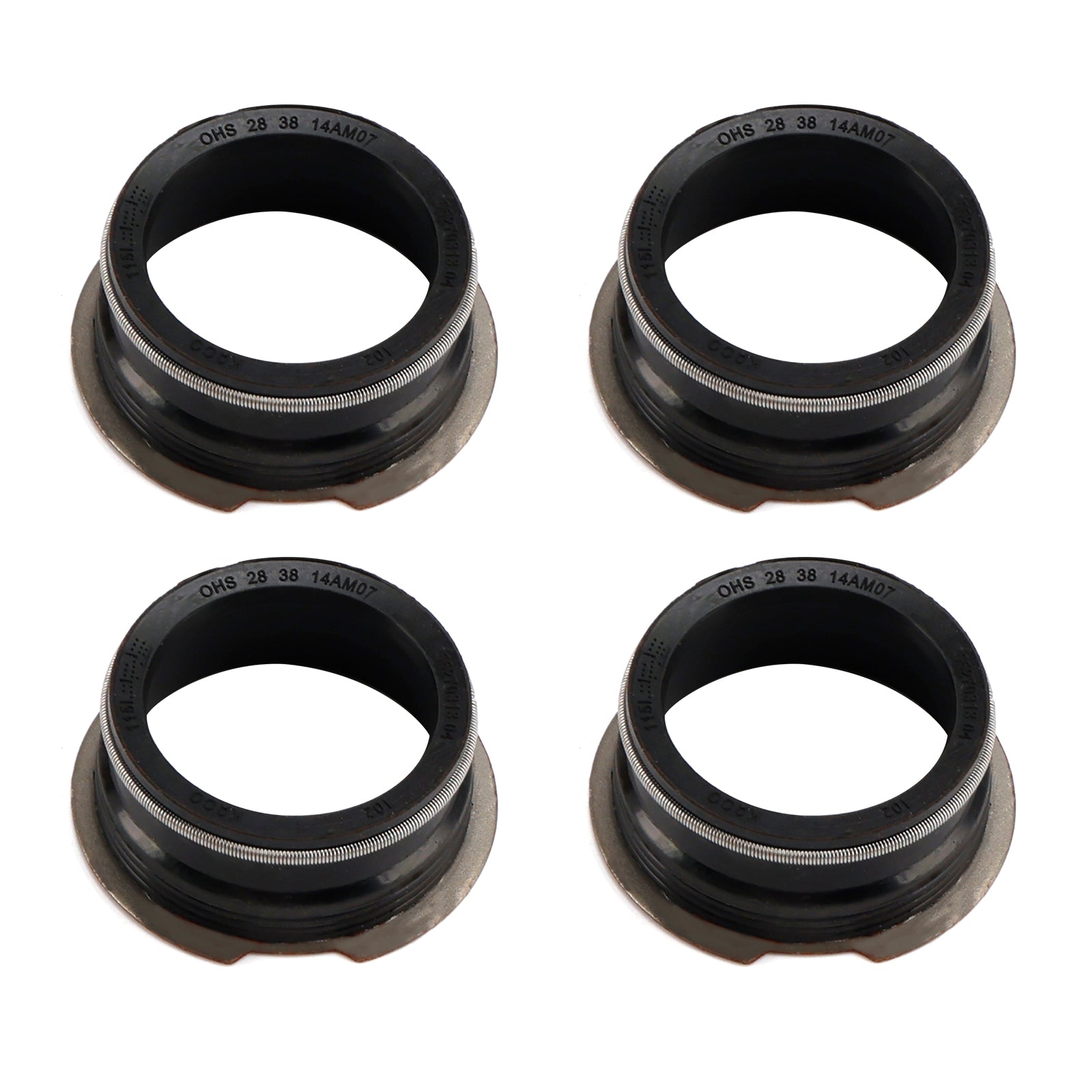 4Pcs Cylinder Head Cover Gasket 55233644 68120414AA for Fiat 500X PUNTO EVO