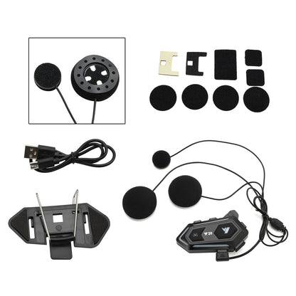 Universal Wireless Player Helmet Bluetooth Earphone Headset Y20 For Motorcycle