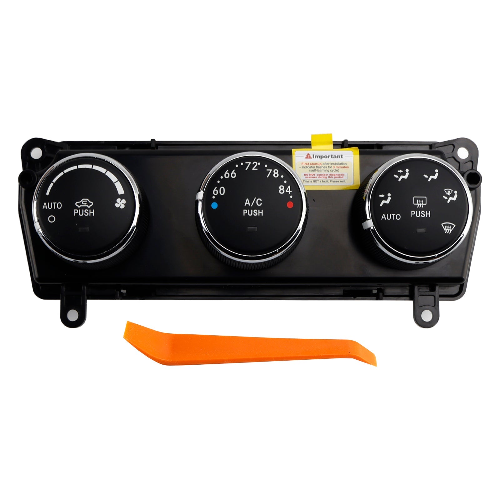2011-2013 Jeep Wrangler AC Heater Climate Control Panel Module 55111170AD